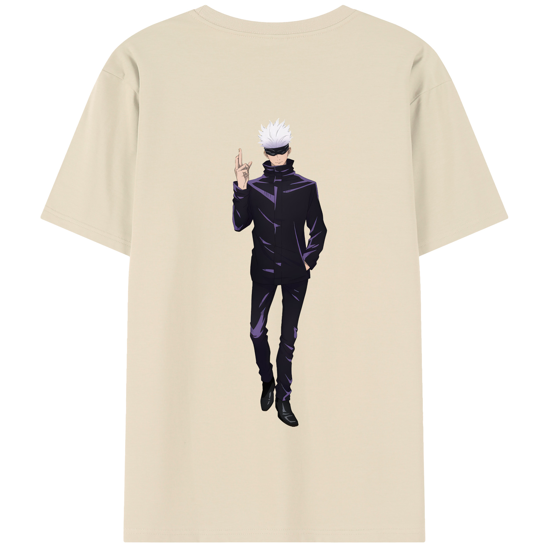 （画像用） 呪術廻戦 Jujutsu Kaisen 綿100％半袖Tシャツ（背面プリント）