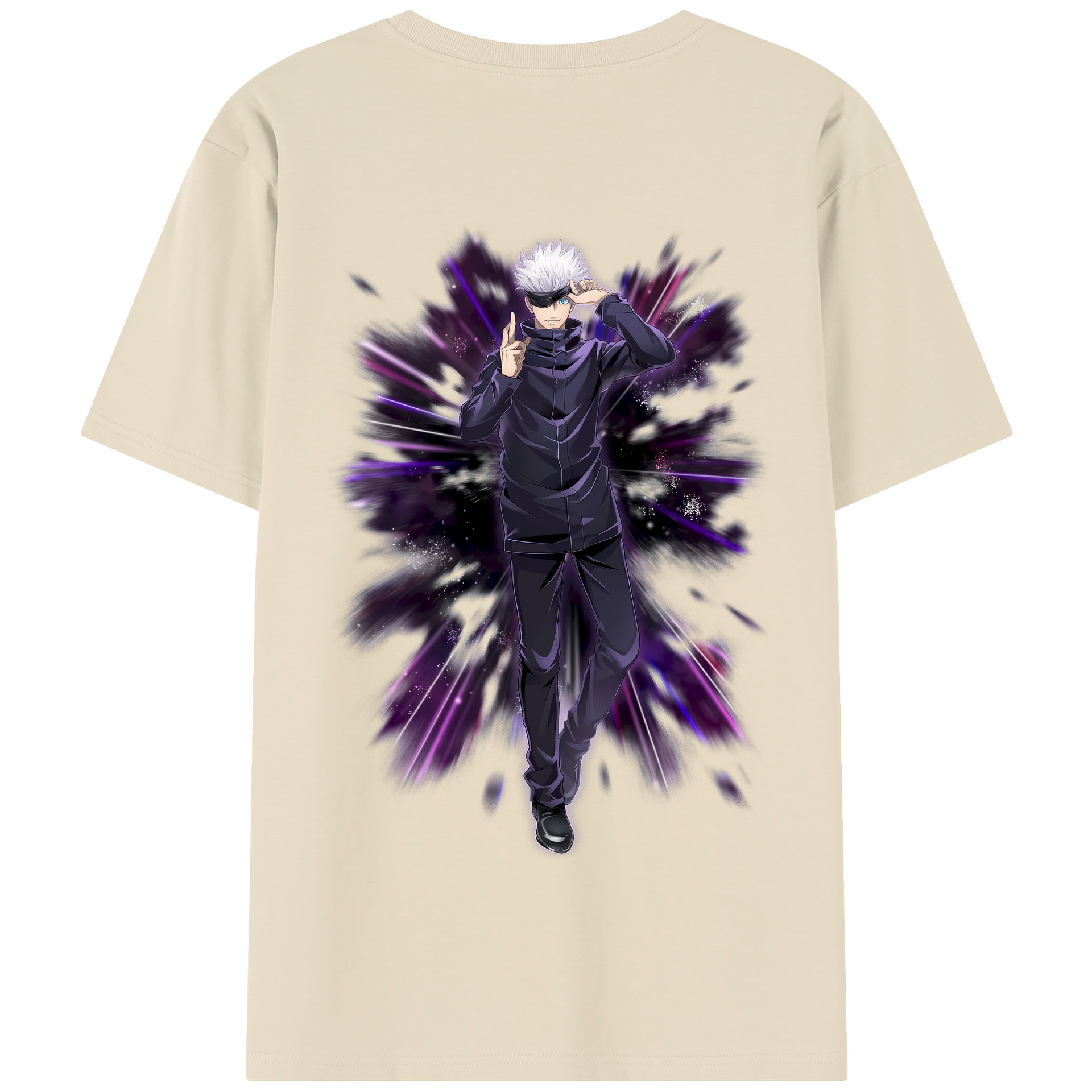 （画像用） 呪術廻戦 Jujutsu Kaisen 綿100％半袖Tシャツ（背面プリント）