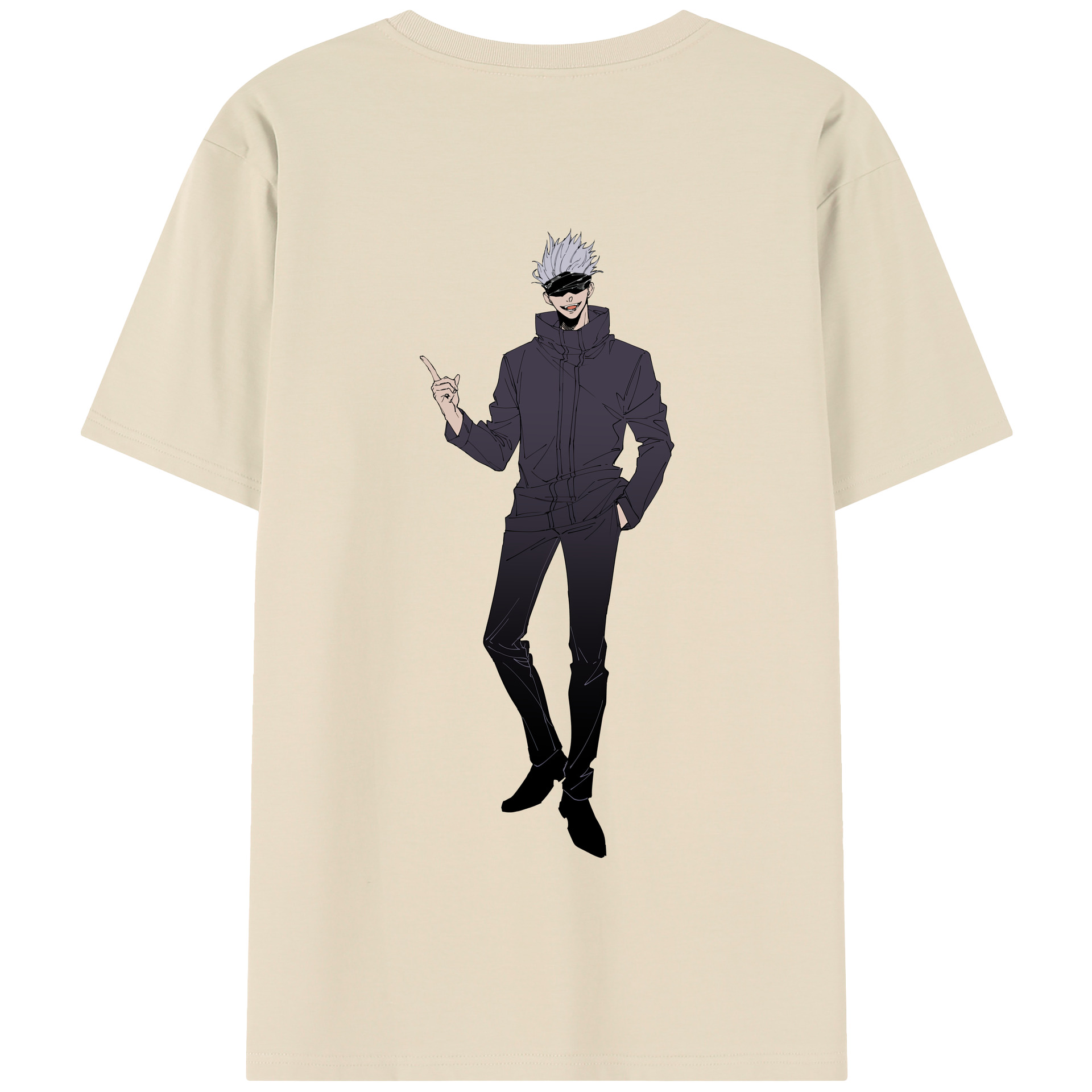 （画像用） 呪術廻戦 Jujutsu Kaisen 綿100％半袖Tシャツ（背面プリント）