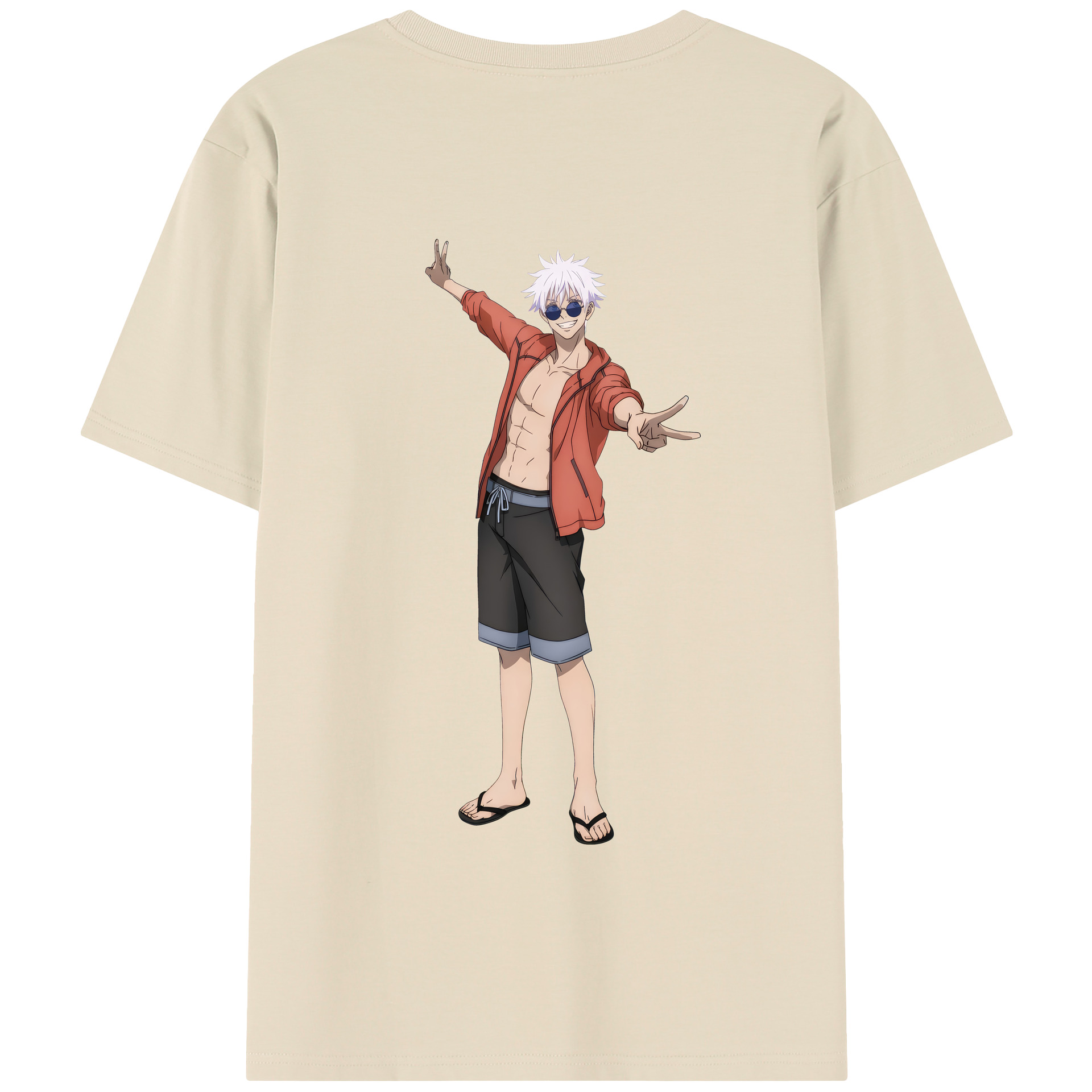 （画像用） 呪術廻戦 Jujutsu Kaisen 綿100％半袖Tシャツ（背面プリント）