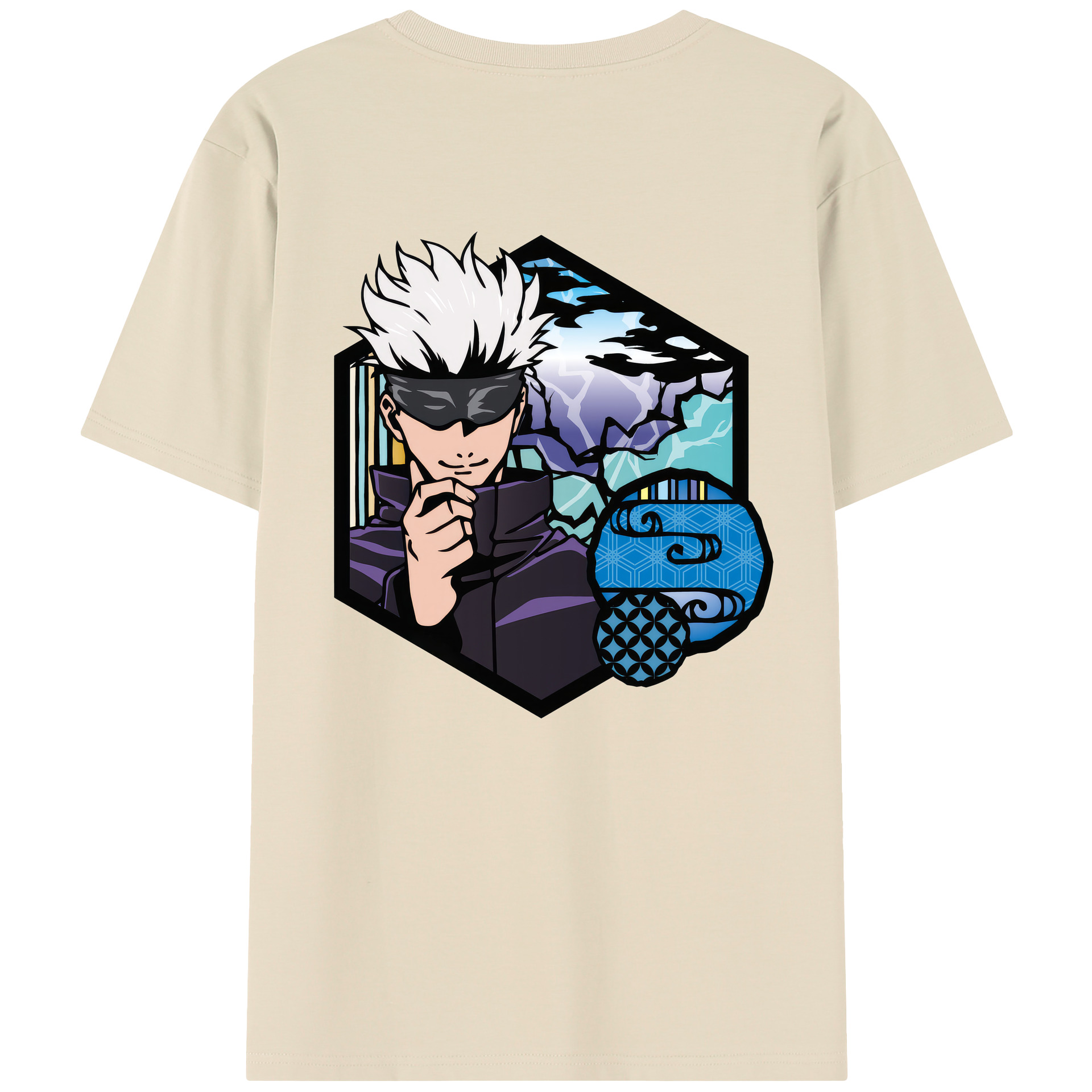 （画像用） 呪術廻戦 Jujutsu Kaisen 綿100％半袖Tシャツ（背面プリント）