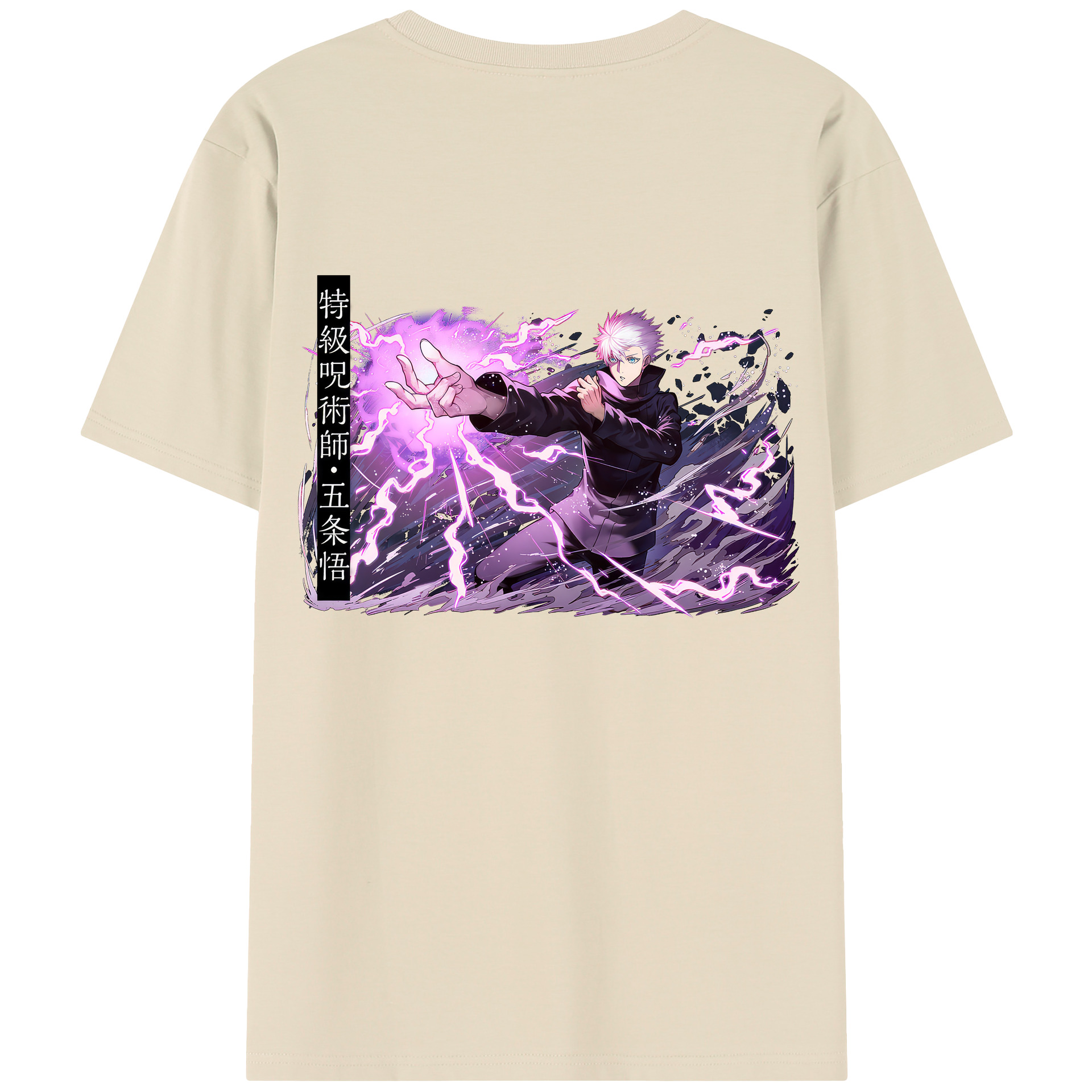 （画像用） 呪術廻戦 Jujutsu Kaisen 綿100％半袖Tシャツ（背面プリント）