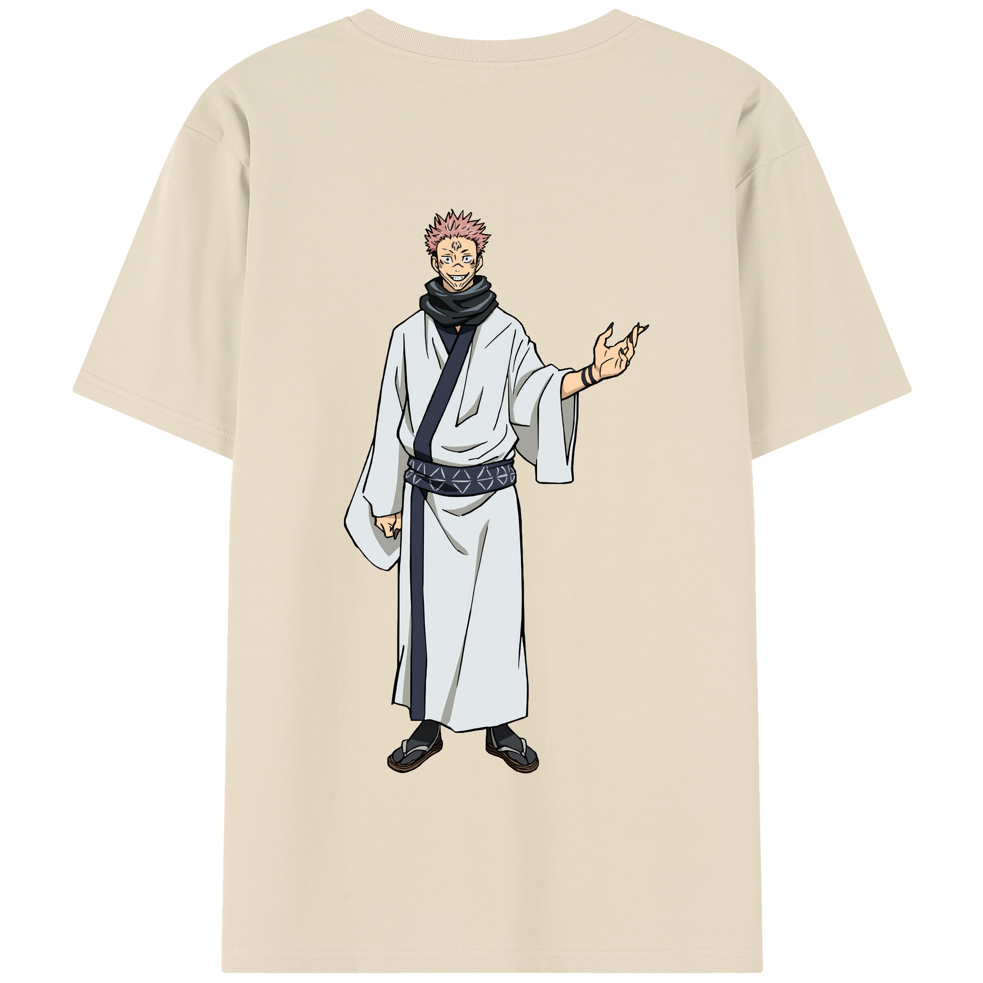 （画像用） 呪術廻戦 Jujutsu Kaisen 綿100％半袖Tシャツ（背面プリント）
