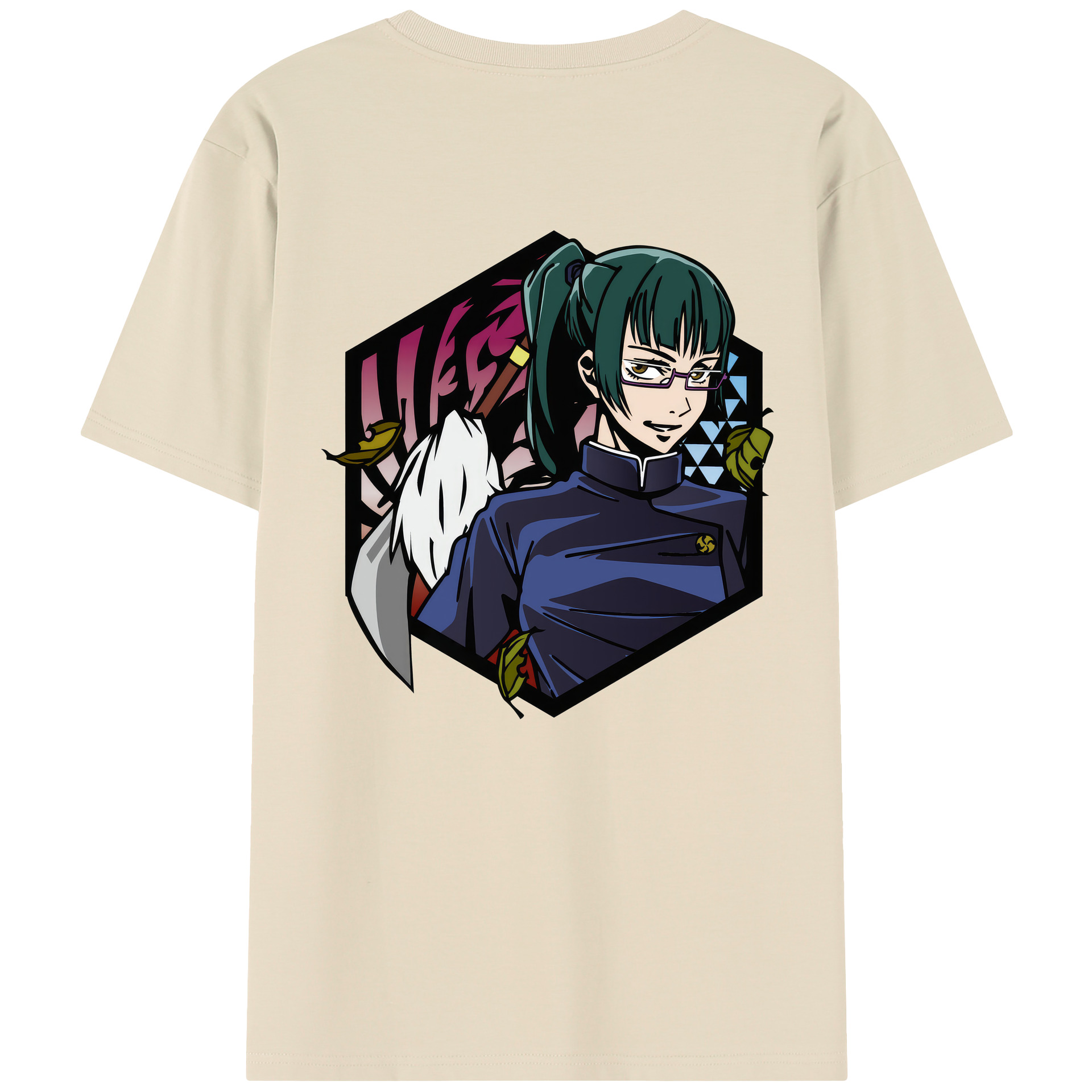 （画像用） 呪術廻戦 Jujutsu Kaisen 綿100％半袖Tシャツ（背面プリント）