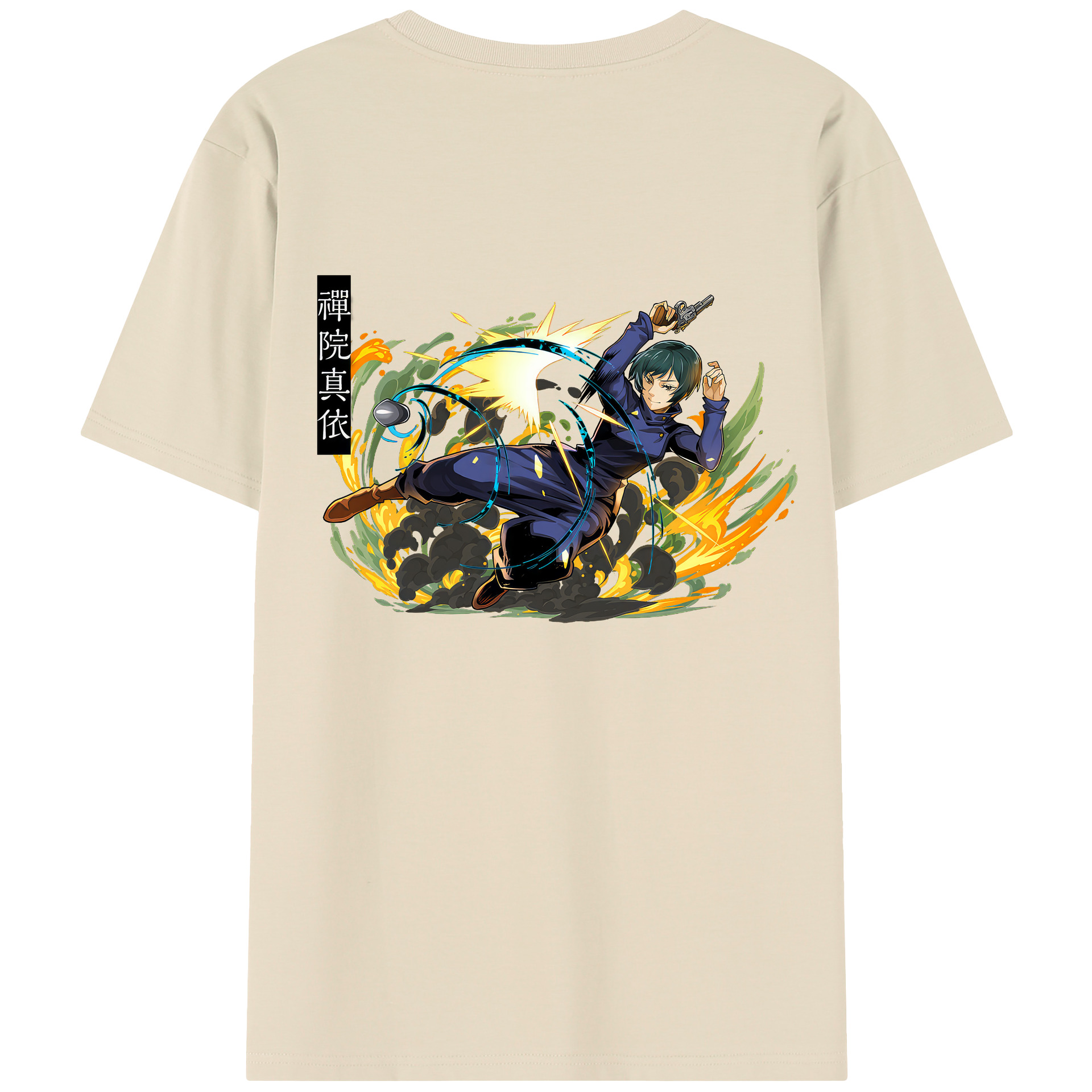 （画像用） 呪術廻戦 Jujutsu Kaisen 綿100％半袖Tシャツ（背面プリント）