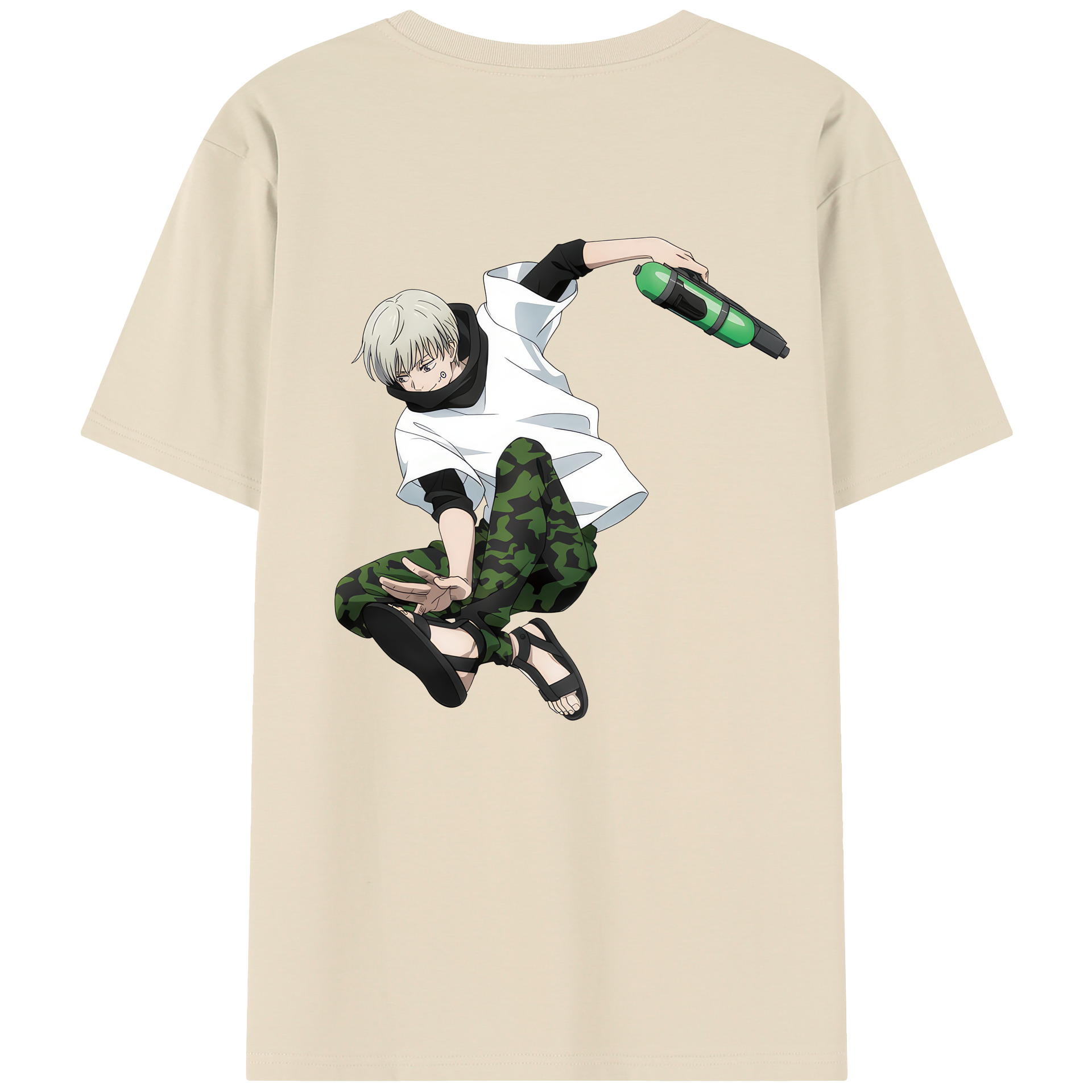 （画像用） 呪術廻戦 Jujutsu Kaisen 綿100％半袖Tシャツ（背面プリント）