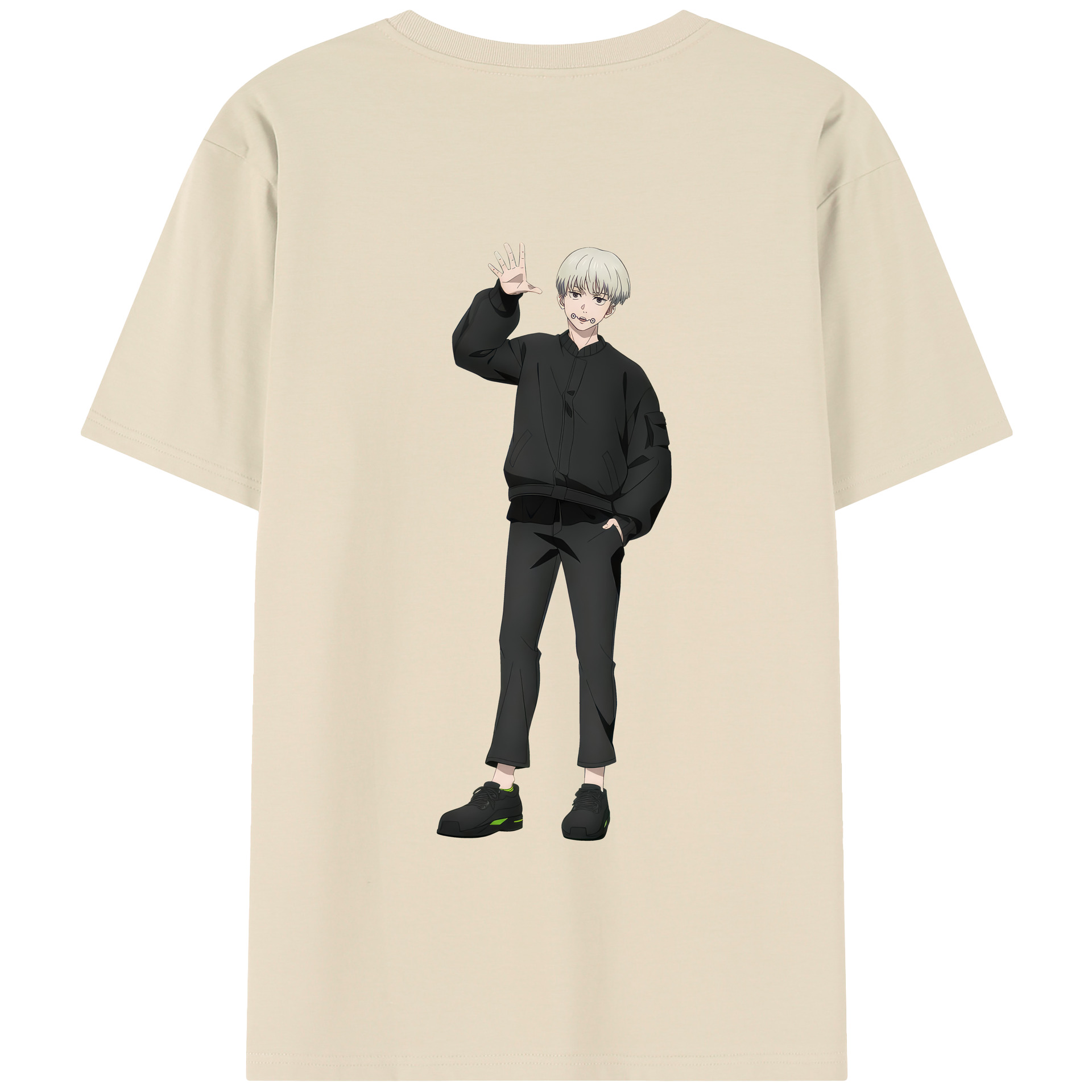 （画像用） 呪術廻戦 Jujutsu Kaisen 綿100％半袖Tシャツ（背面プリント）