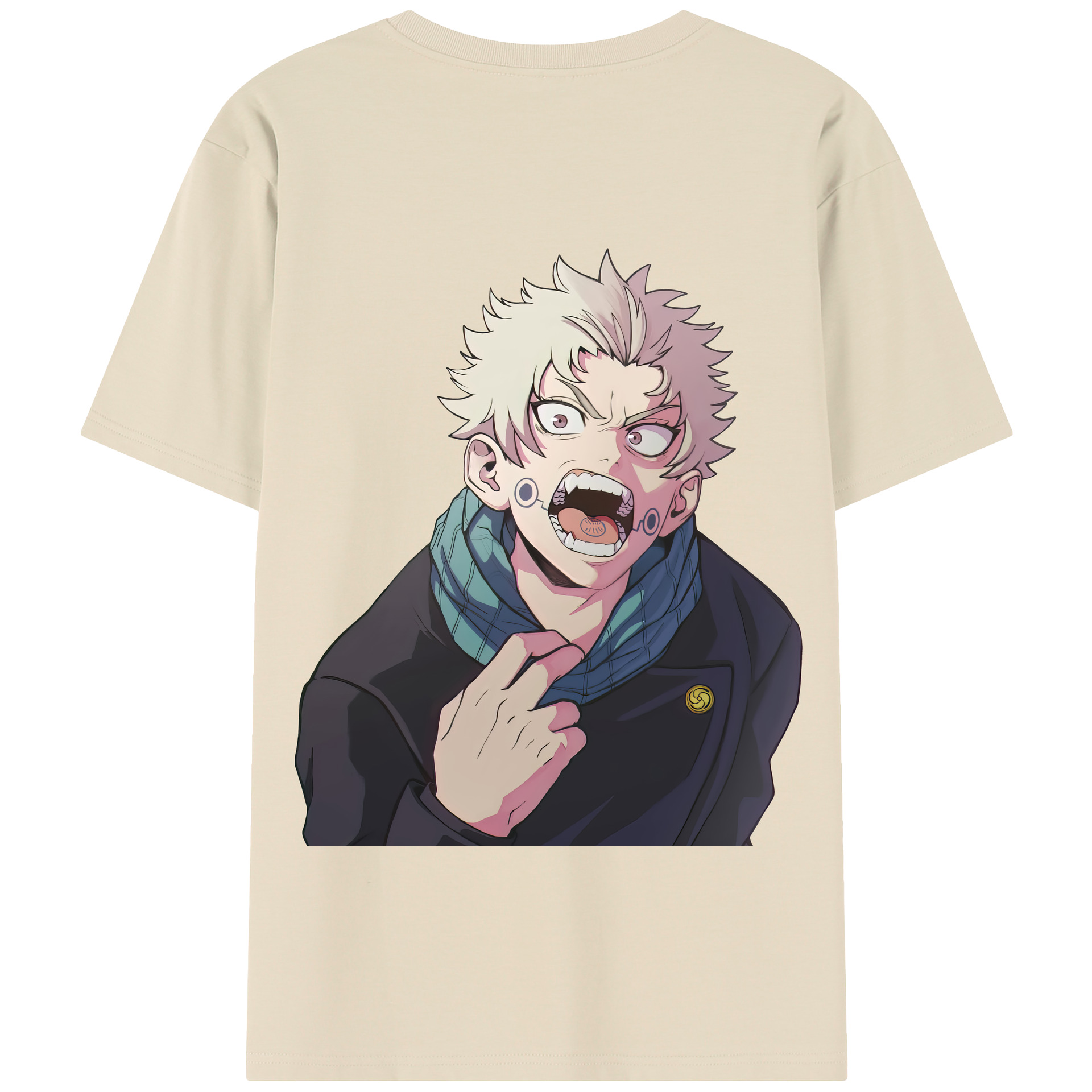 （画像用） 呪術廻戦 Jujutsu Kaisen 綿100％半袖Tシャツ（背面プリント）