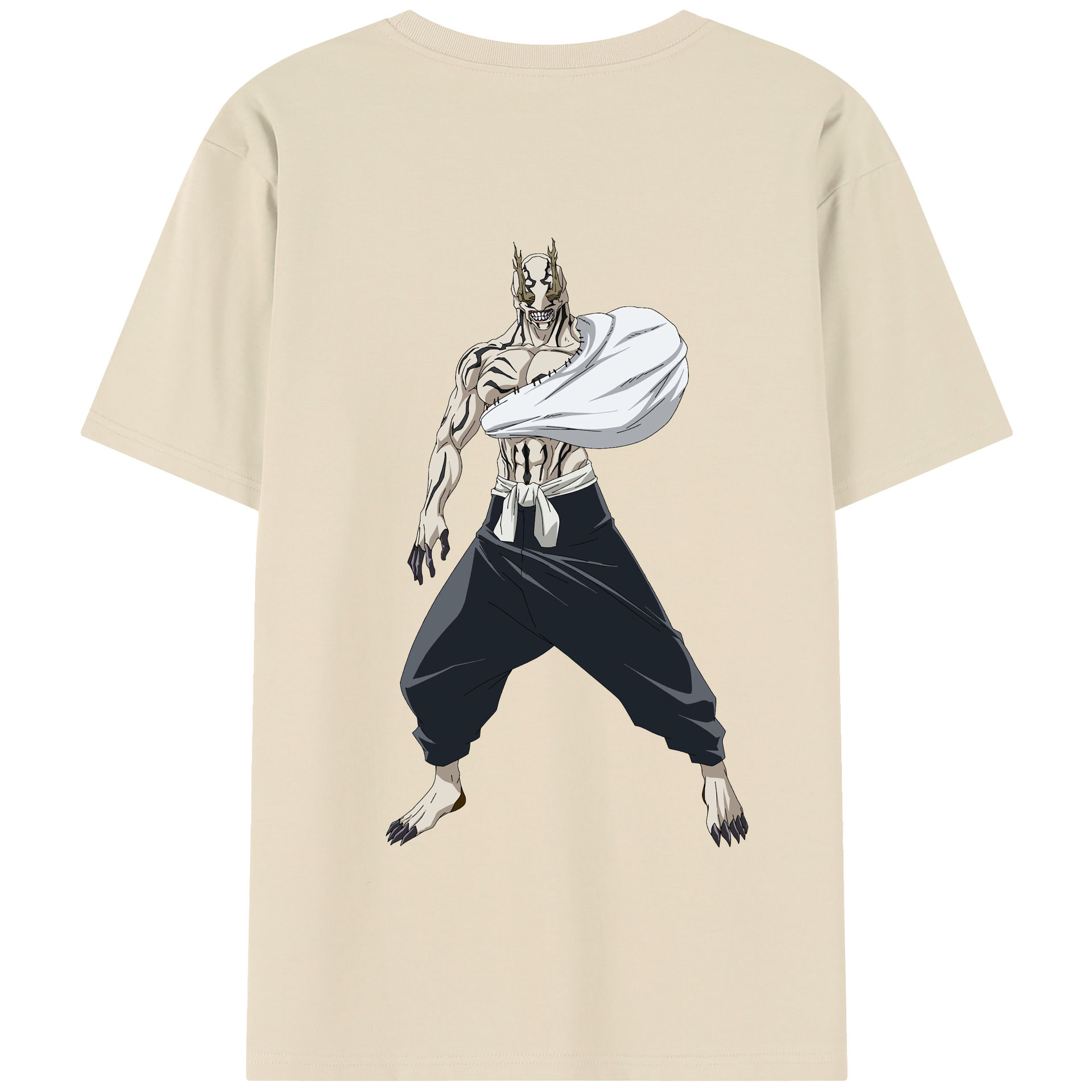 （画像用） 呪術廻戦 Jujutsu Kaisen 綿100％半袖Tシャツ（背面プリント）