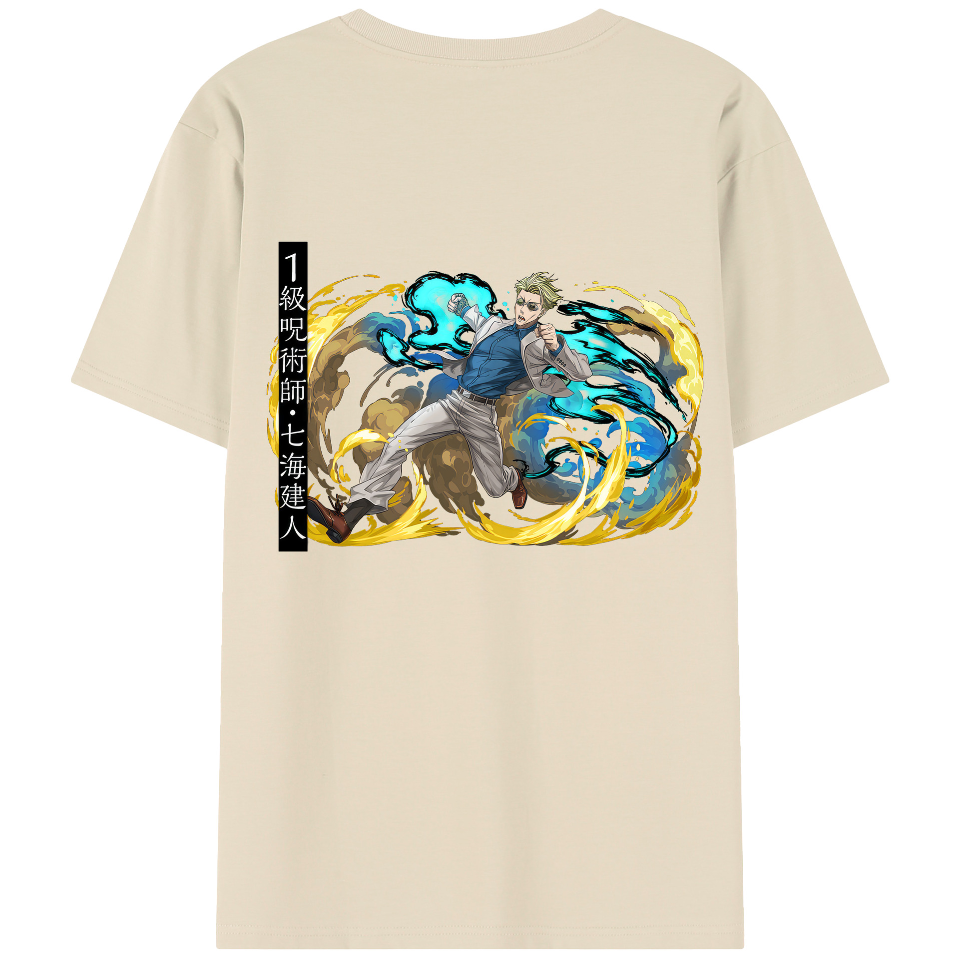 （画像用） 呪術廻戦 Jujutsu Kaisen 綿100％半袖Tシャツ（背面プリント）