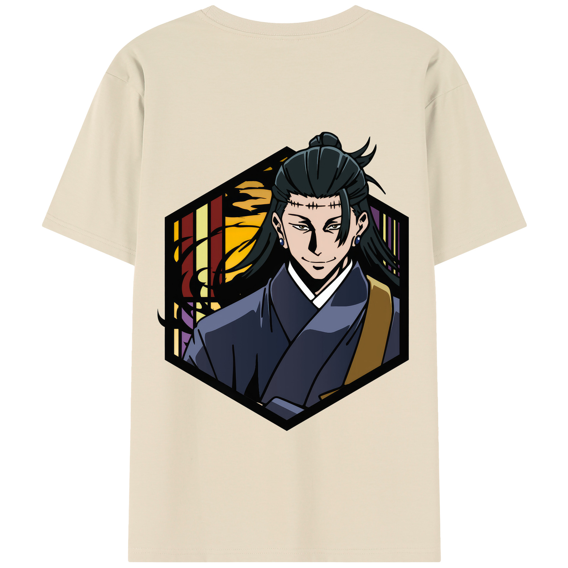 （画像用） 呪術廻戦 Jujutsu Kaisen 綿100％半袖Tシャツ（背面プリント）