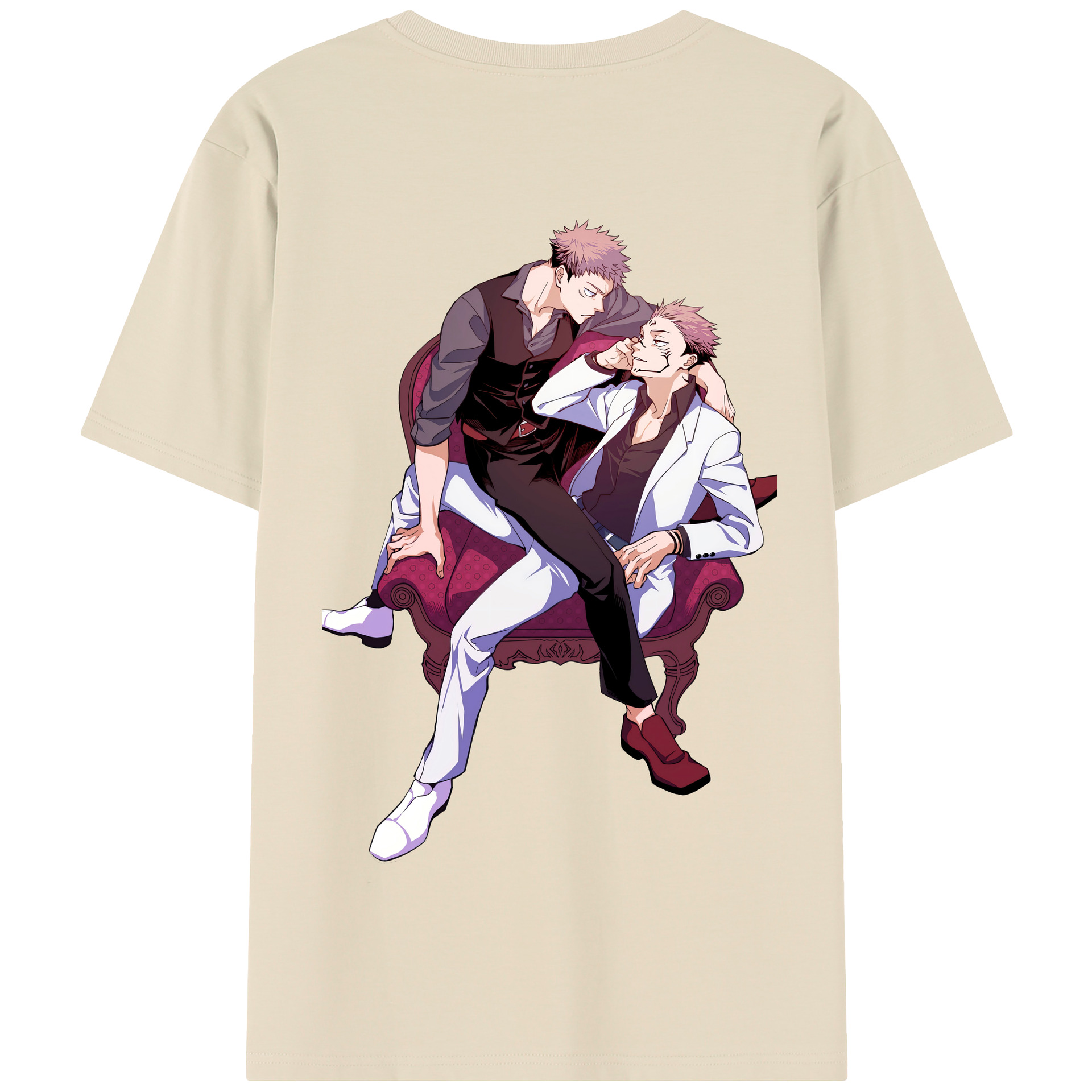 （画像用） 呪術廻戦 Jujutsu Kaisen 綿100％半袖Tシャツ（背面プリント）