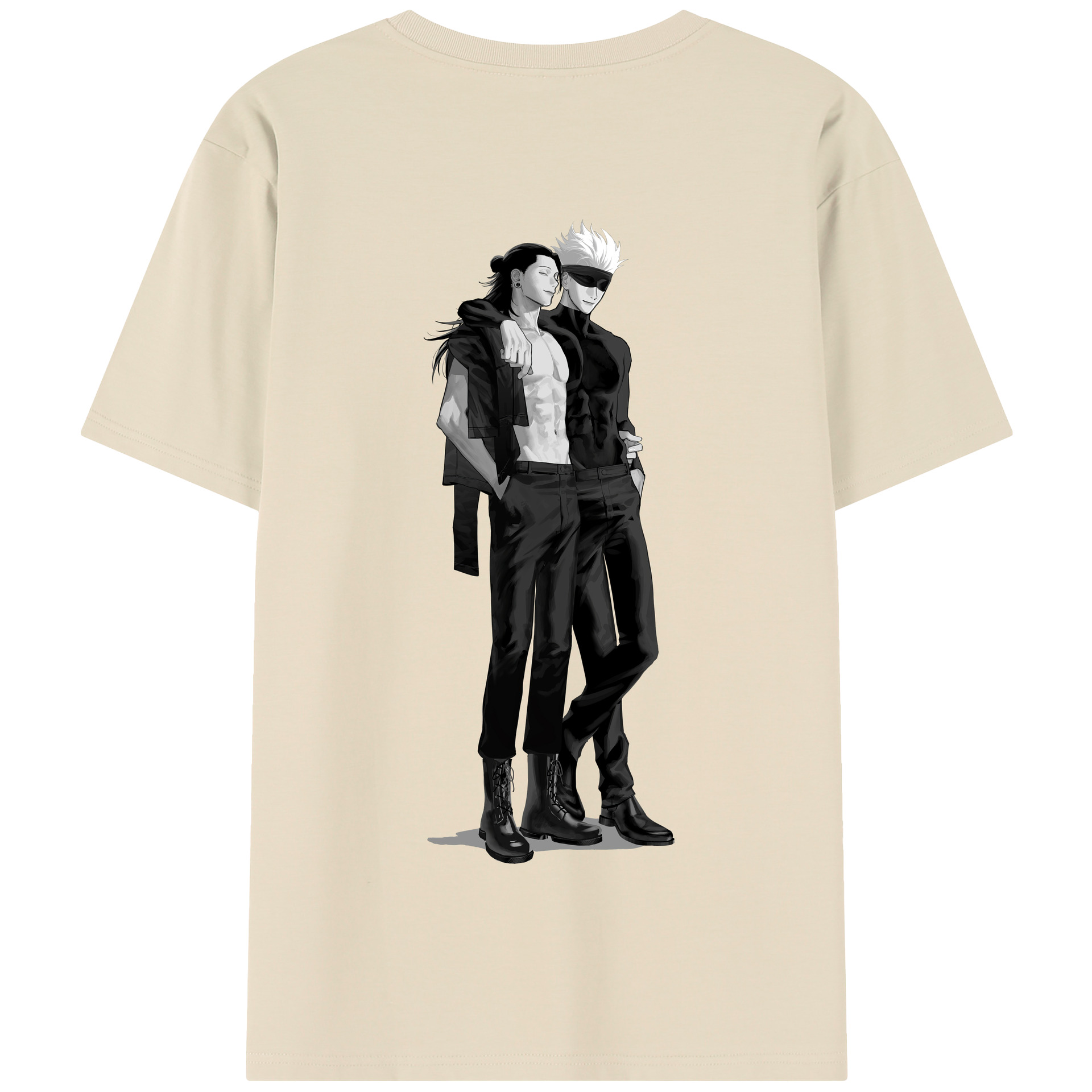 （画像用） 呪術廻戦 Jujutsu Kaisen 綿100％半袖Tシャツ（背面プリント）
