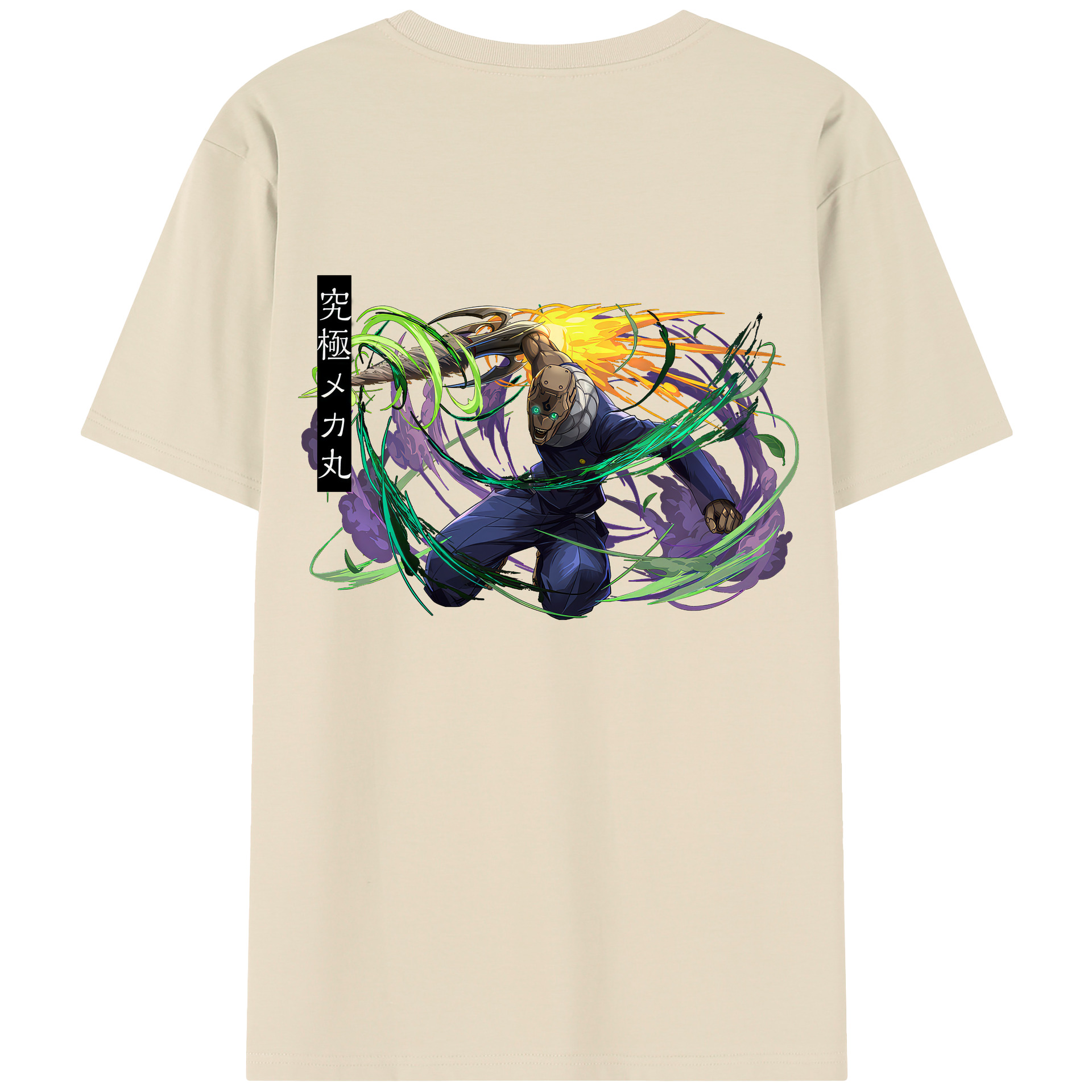 （画像用） 呪術廻戦 Jujutsu Kaisen 綿100％半袖Tシャツ（背面プリント）