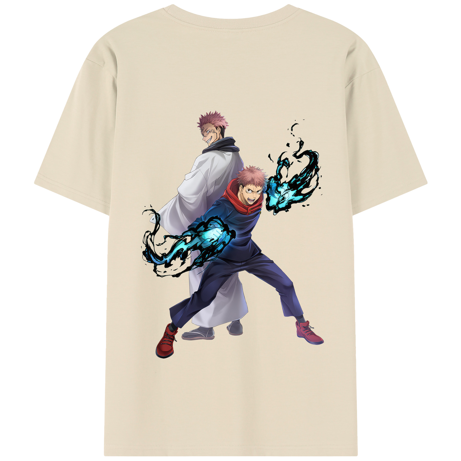 （画像用） 呪術廻戦 Jujutsu Kaisen 綿100％半袖Tシャツ（背面プリント）
