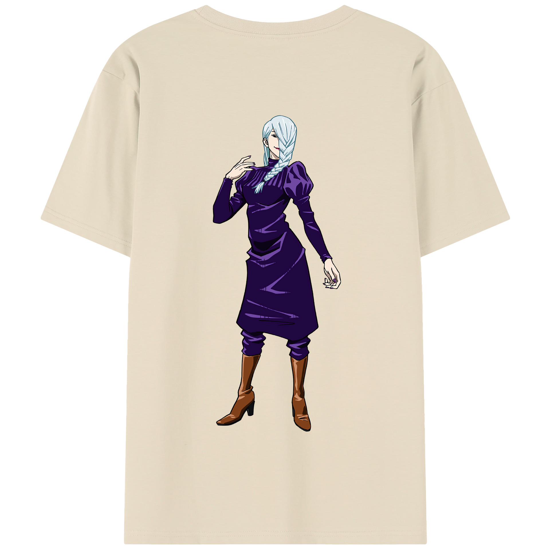 （画像用） 呪術廻戦 Jujutsu Kaisen 綿100％半袖Tシャツ（背面プリント）