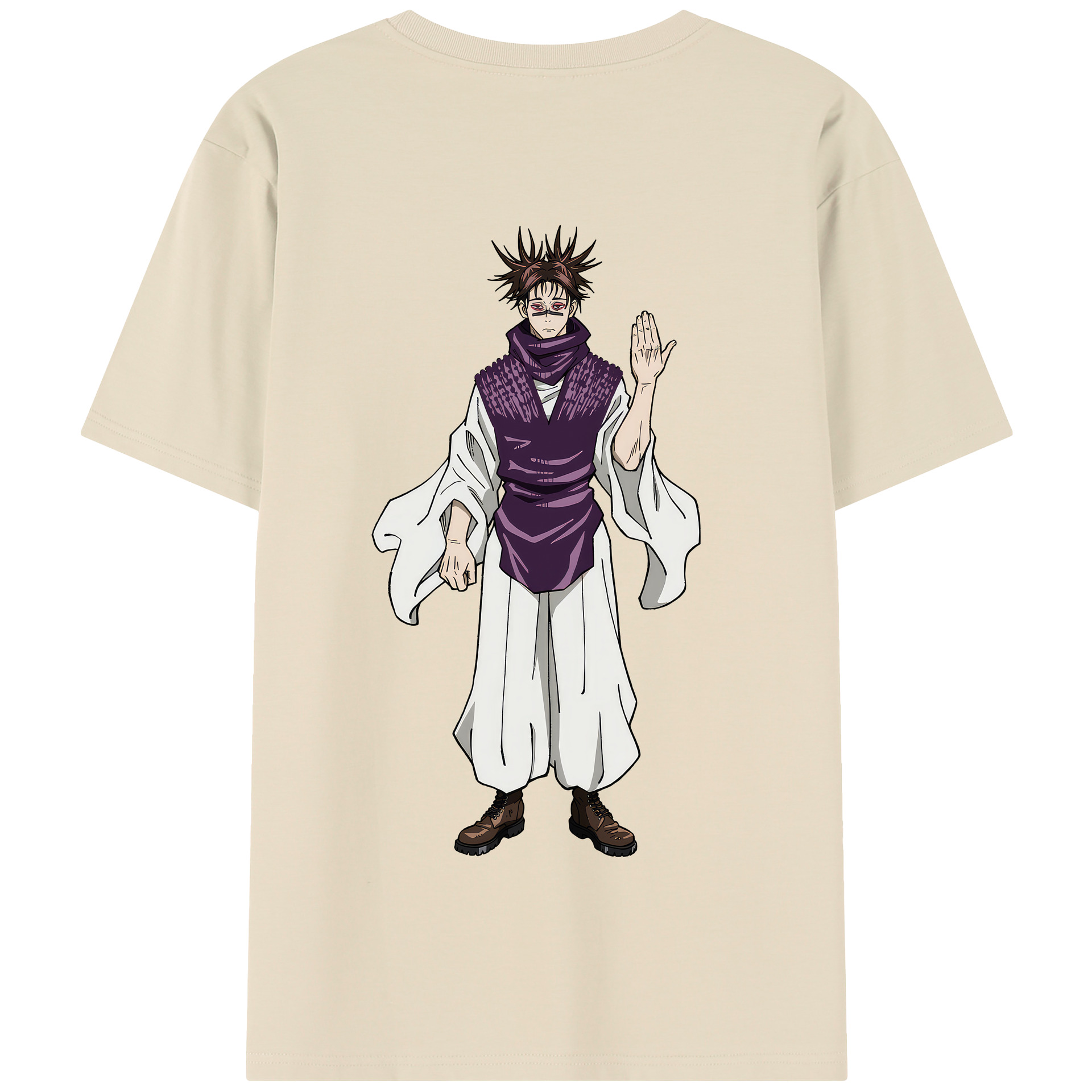 （画像用） 呪術廻戦 Jujutsu Kaisen 綿100％半袖Tシャツ（背面プリント）