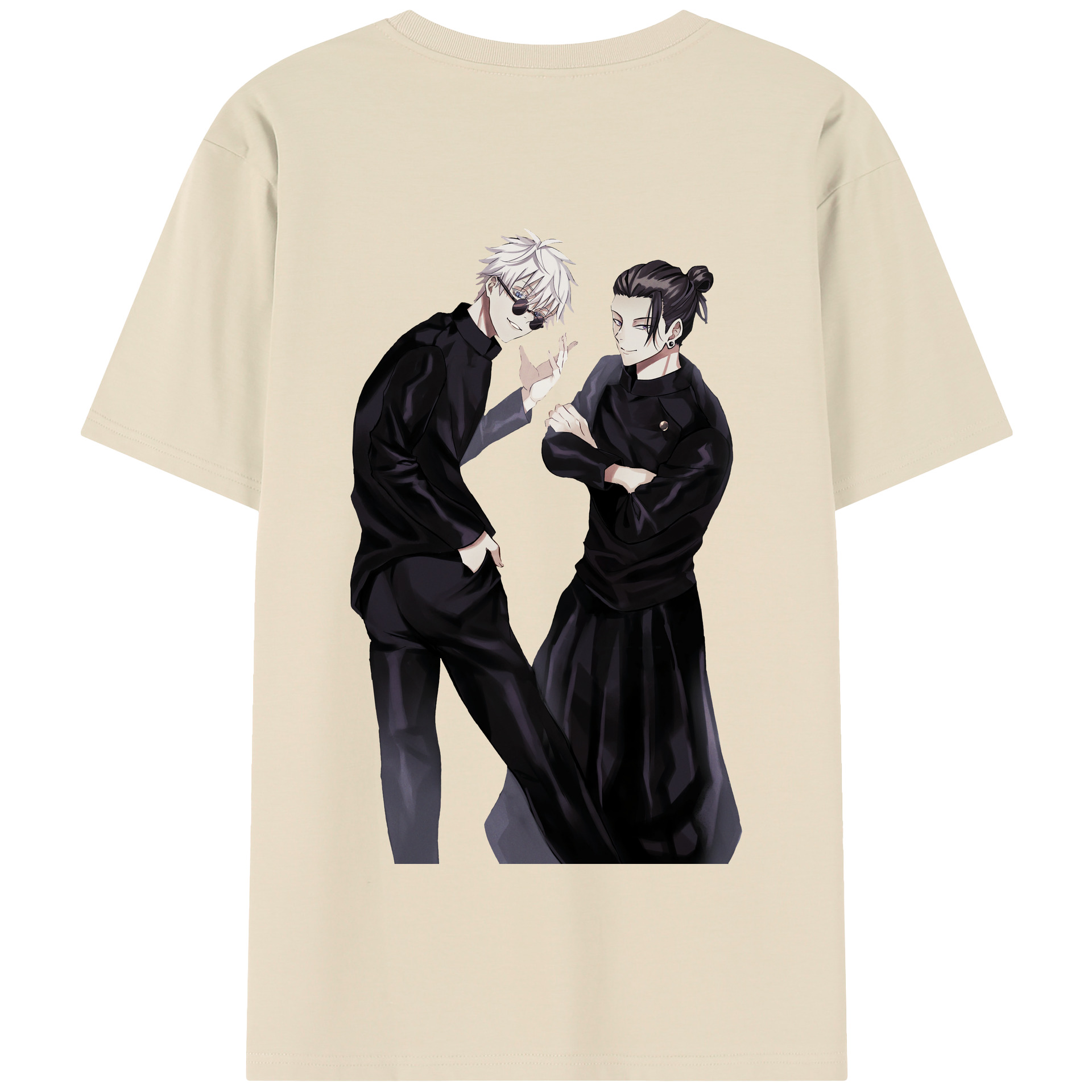 （画像用） 呪術廻戦 Jujutsu Kaisen 綿100％半袖Tシャツ（背面プリント）