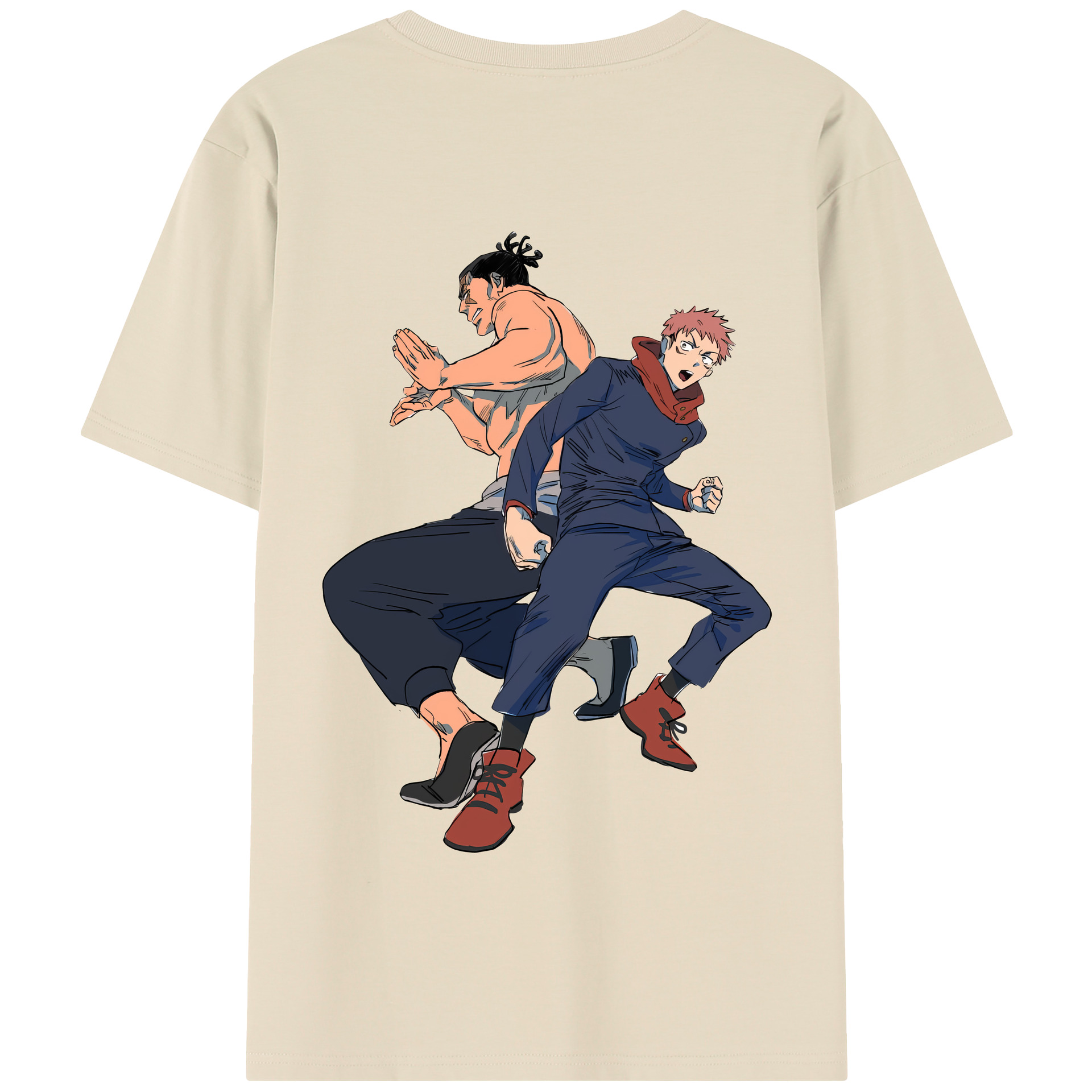 （画像用） 呪術廻戦 Jujutsu Kaisen 綿100％半袖Tシャツ（背面プリント）