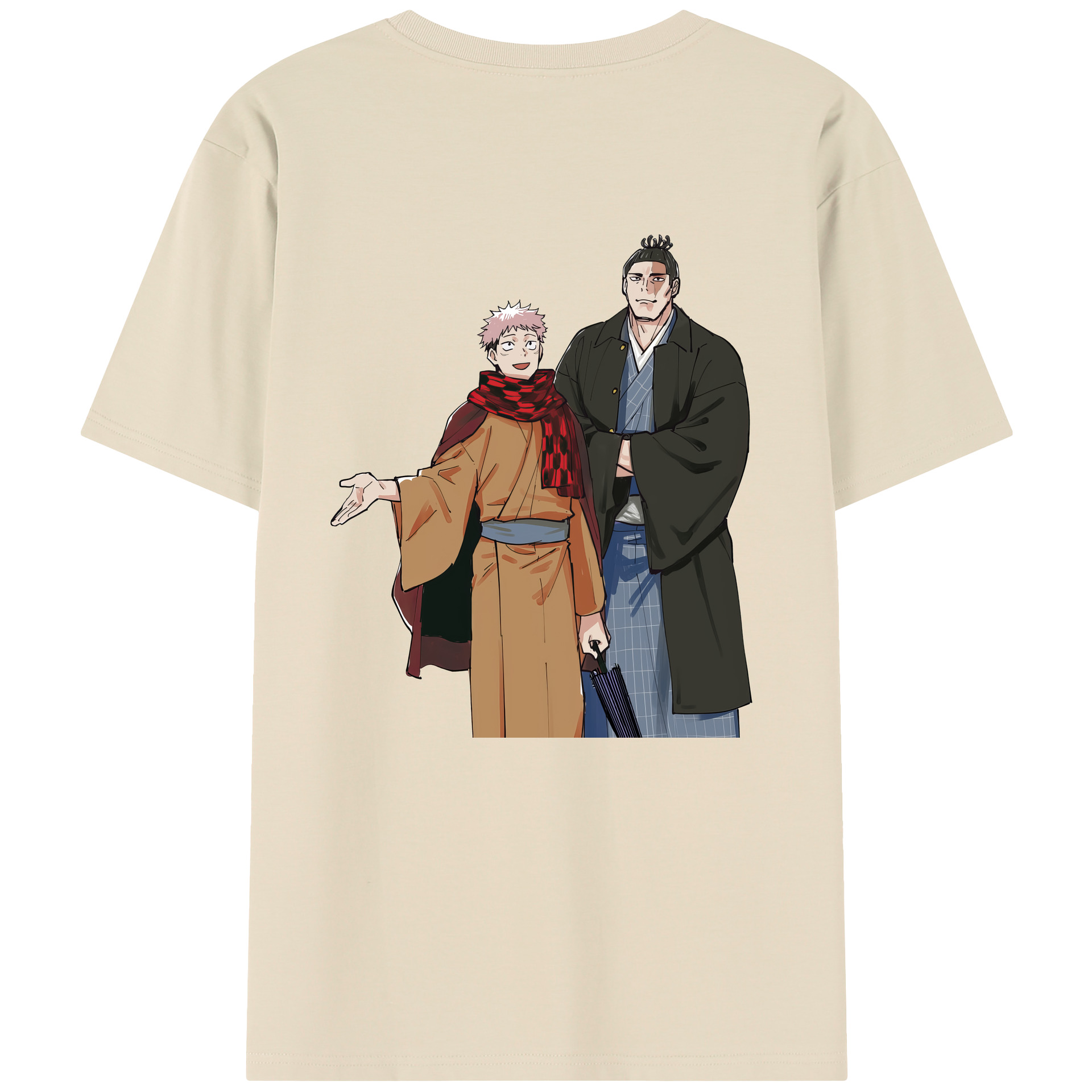 （画像用） 呪術廻戦 Jujutsu Kaisen 綿100％半袖Tシャツ（背面プリント）