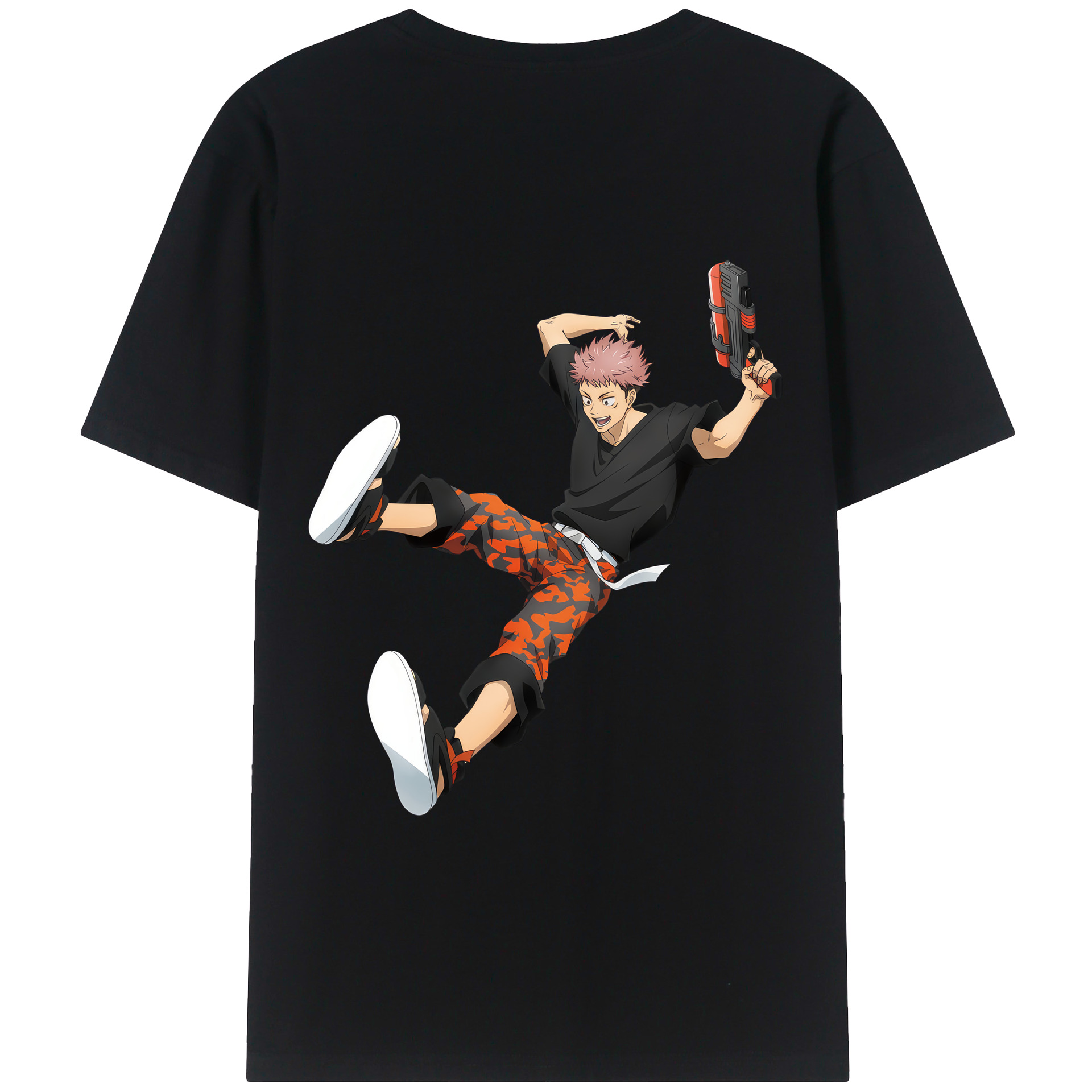 （画像用） 呪術廻戦 Jujutsu Kaisen 綿100％半袖Tシャツ（背面プリント）
