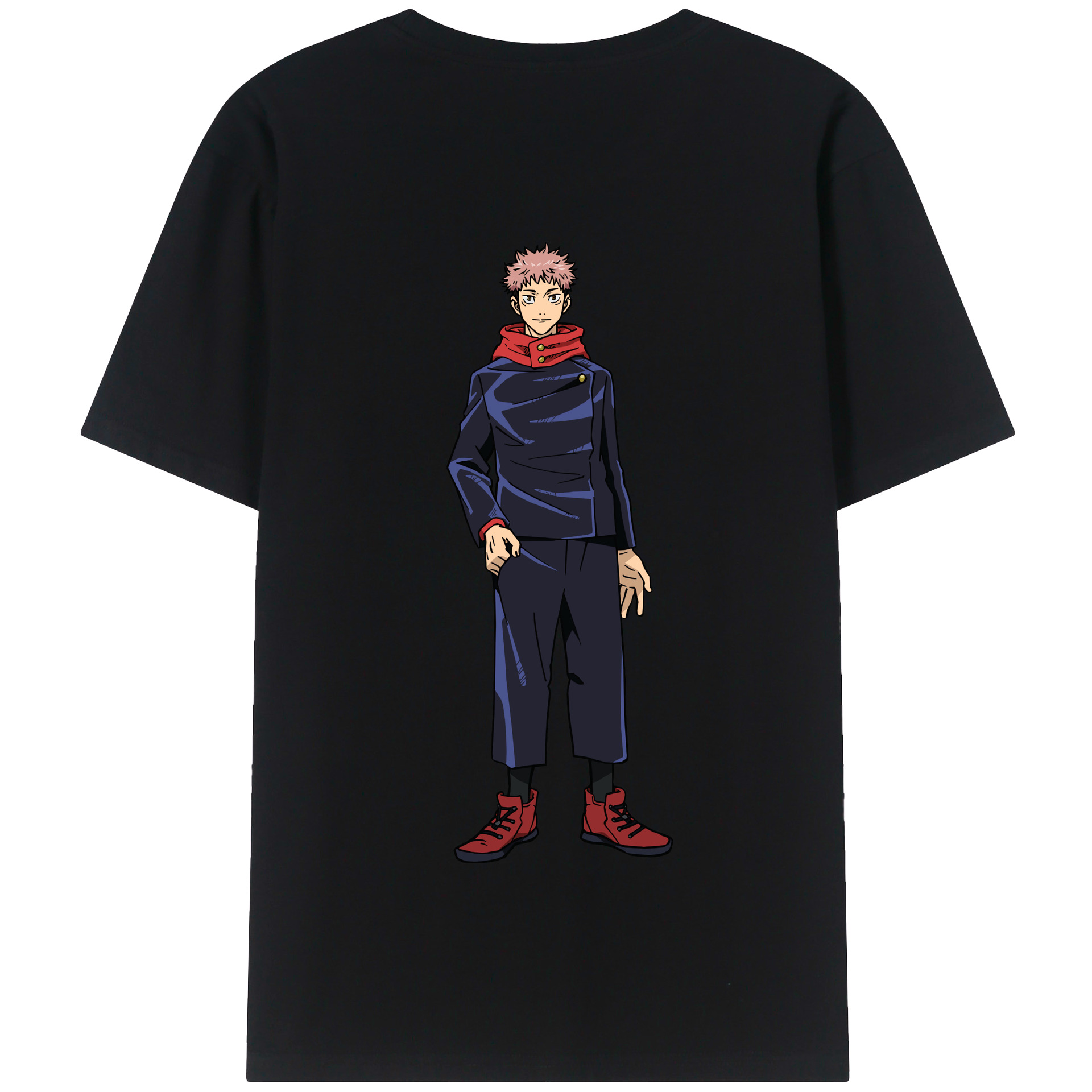 （画像用） 呪術廻戦 Jujutsu Kaisen 綿100％半袖Tシャツ（背面プリント）