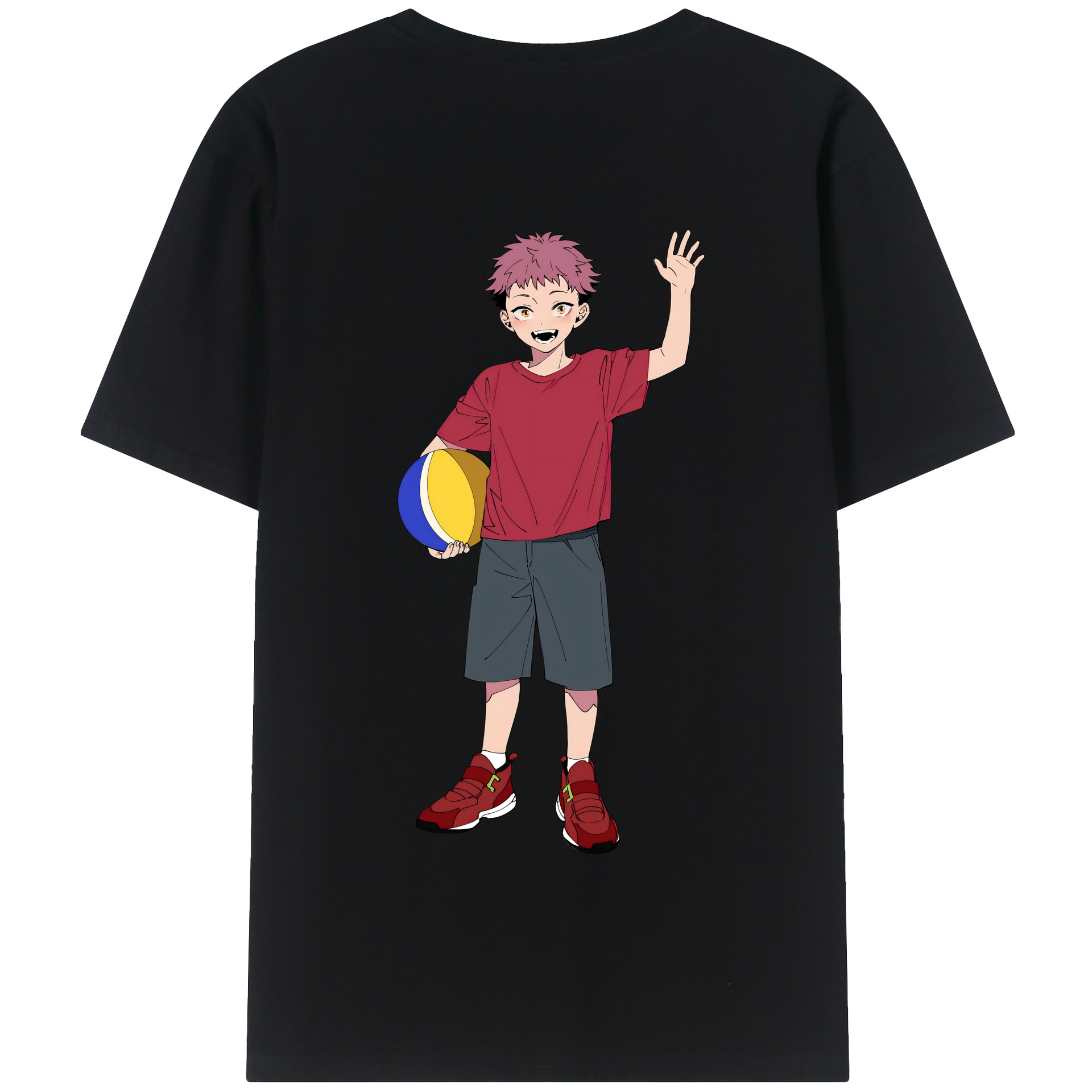 （画像用） 呪術廻戦 Jujutsu Kaisen 綿100％半袖Tシャツ（背面プリント）