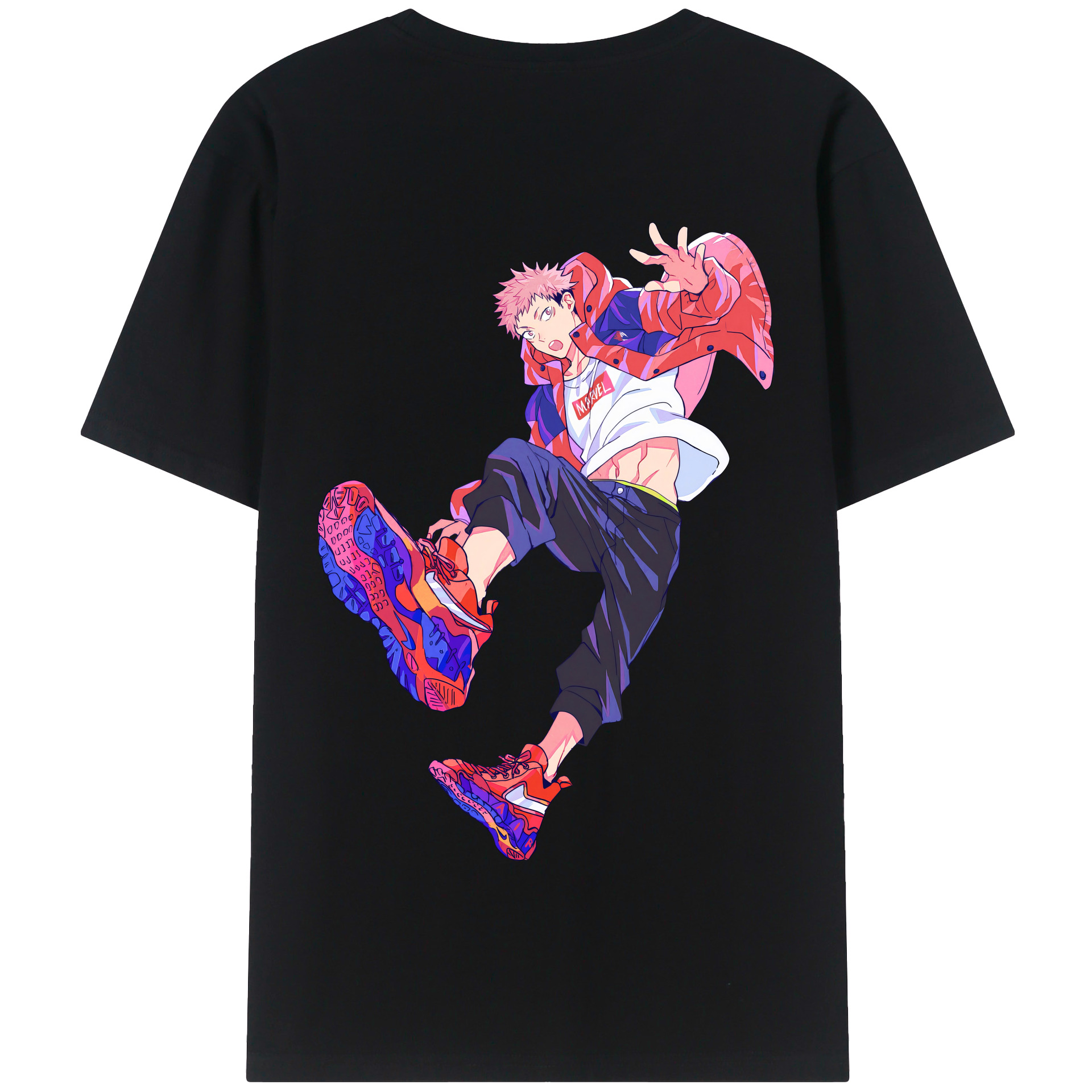 （画像用） 呪術廻戦 Jujutsu Kaisen 綿100％半袖Tシャツ（背面プリント）