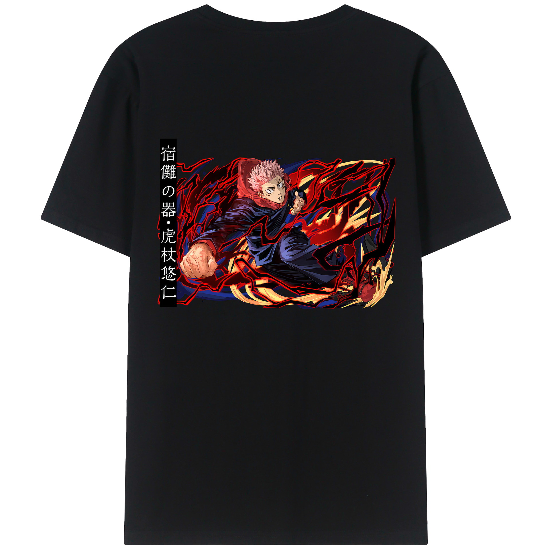 （画像用） 呪術廻戦 Jujutsu Kaisen 綿100％半袖Tシャツ（背面プリント）