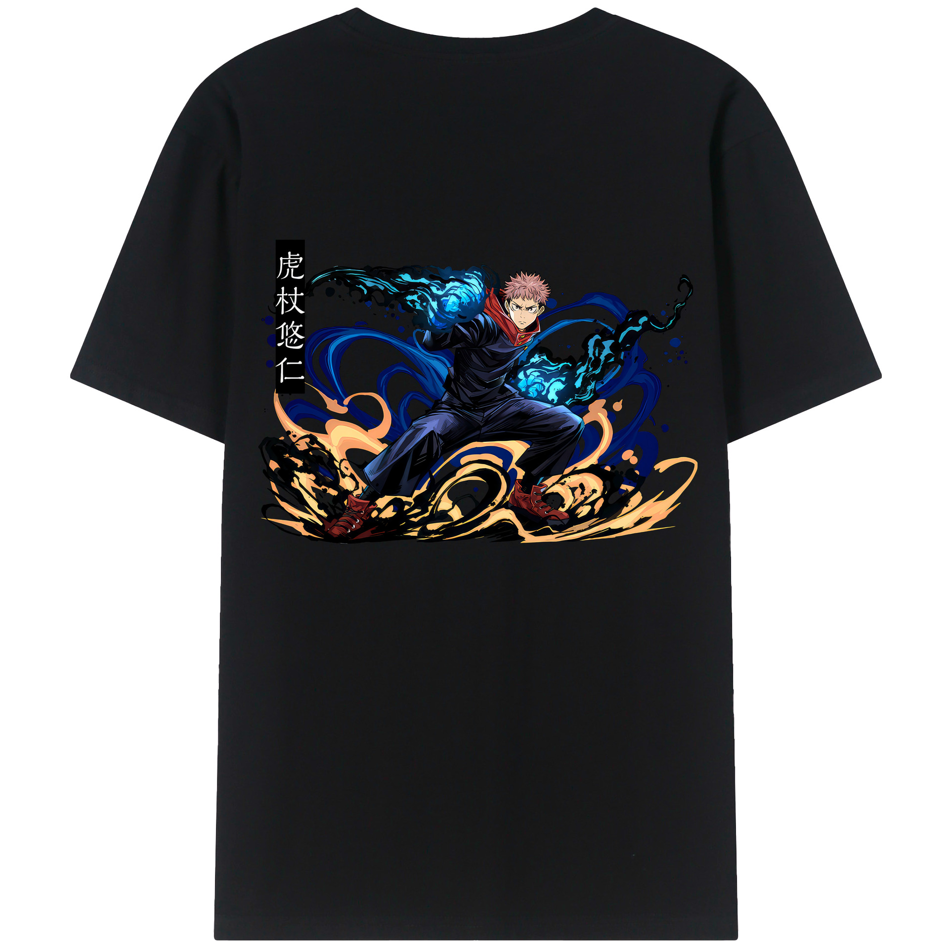 （画像用） 呪術廻戦 Jujutsu Kaisen 綿100％半袖Tシャツ（背面プリント）