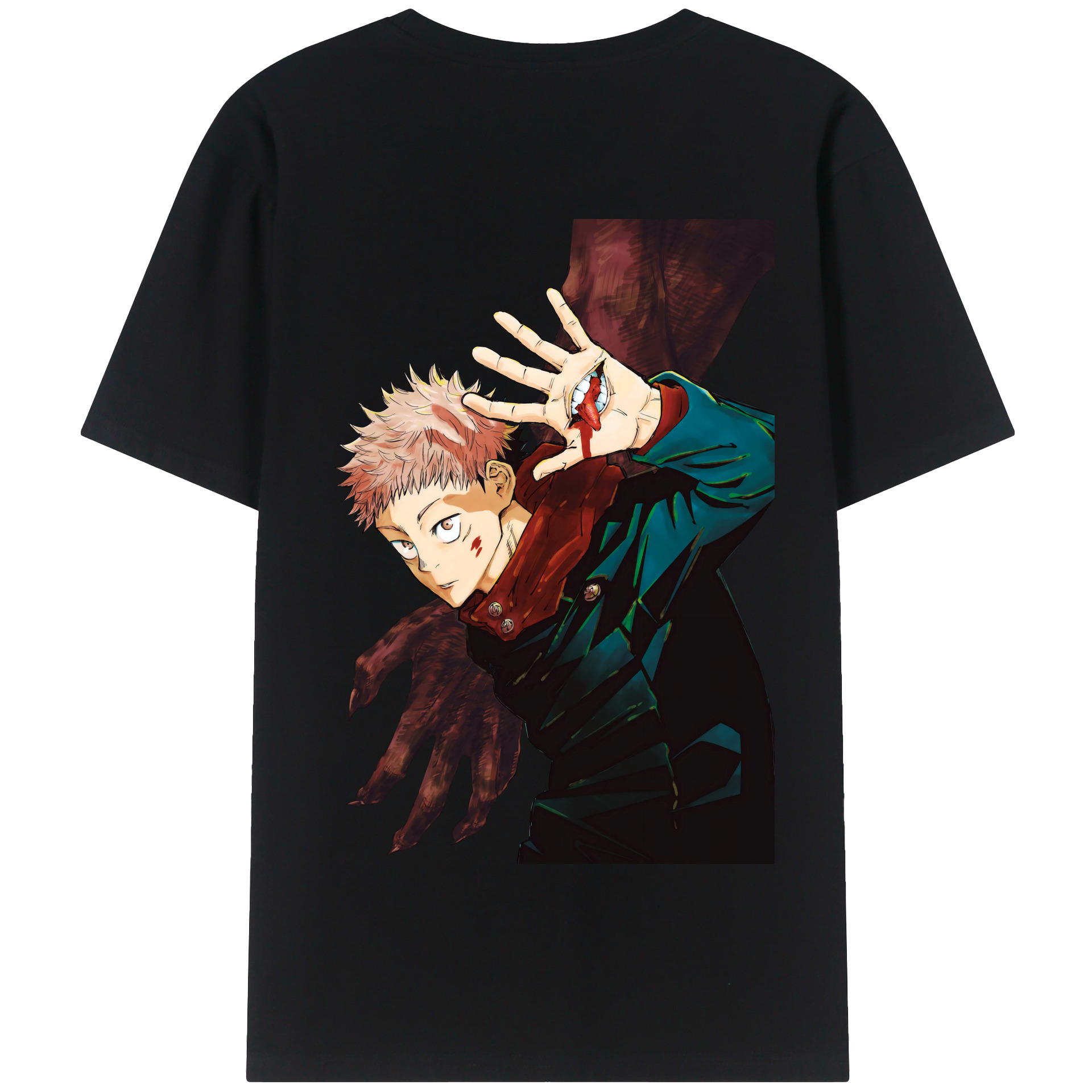 （画像用） 呪術廻戦 Jujutsu Kaisen 綿100％半袖Tシャツ（背面プリント）
