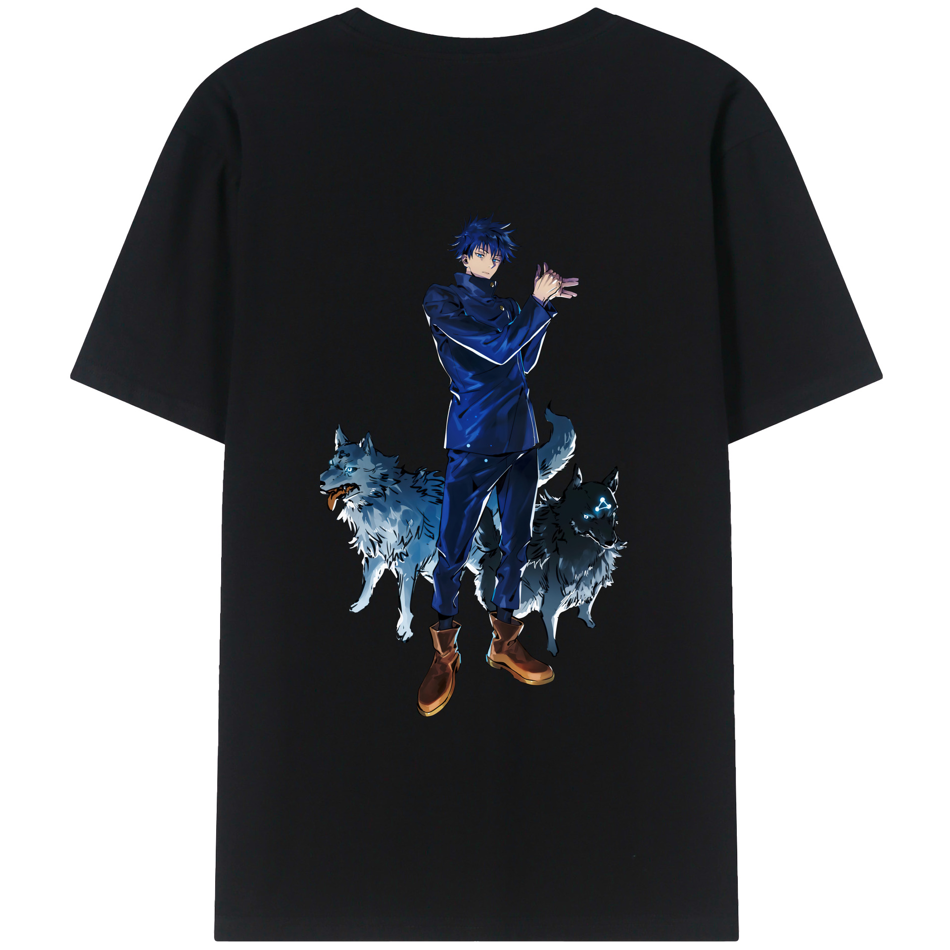 （画像用） 呪術廻戦 Jujutsu Kaisen 綿100％半袖Tシャツ（背面プリント）