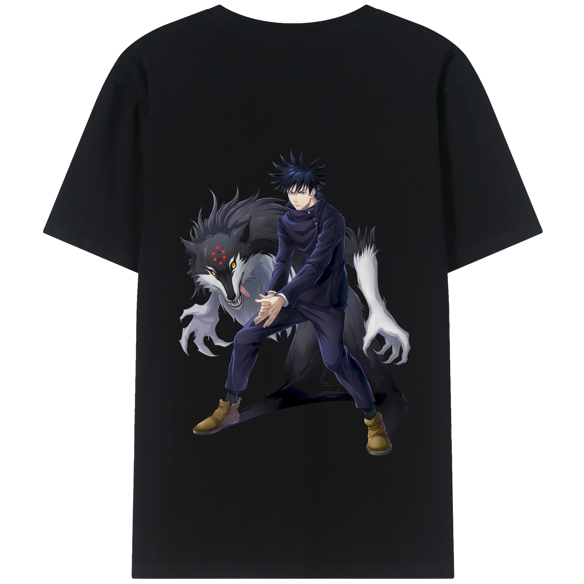 （画像用） 呪術廻戦 Jujutsu Kaisen 綿100％半袖Tシャツ（背面プリント）