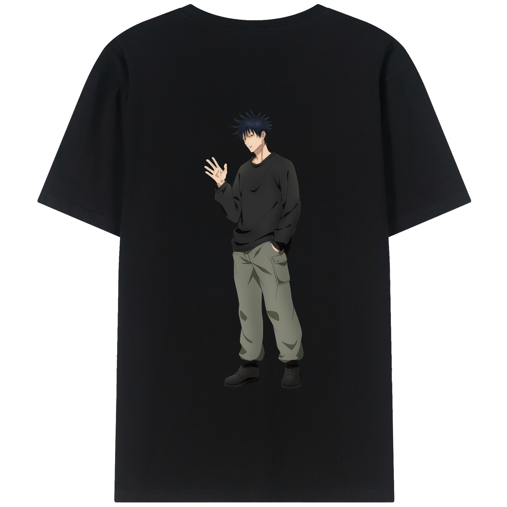 （画像用） 呪術廻戦 Jujutsu Kaisen 綿100％半袖Tシャツ（背面プリント）