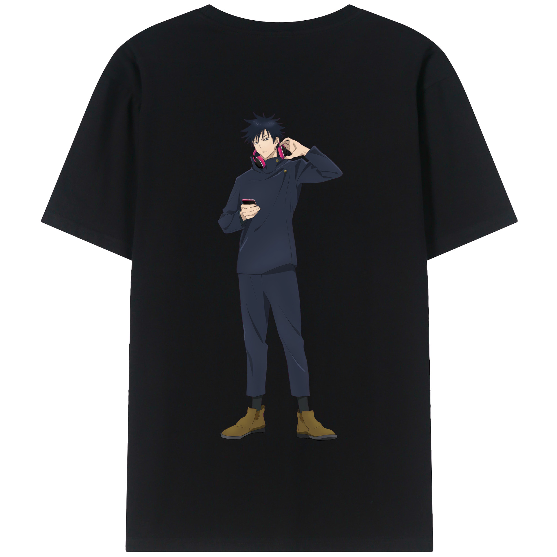 （画像用） 呪術廻戦 Jujutsu Kaisen 綿100％半袖Tシャツ（背面プリント）