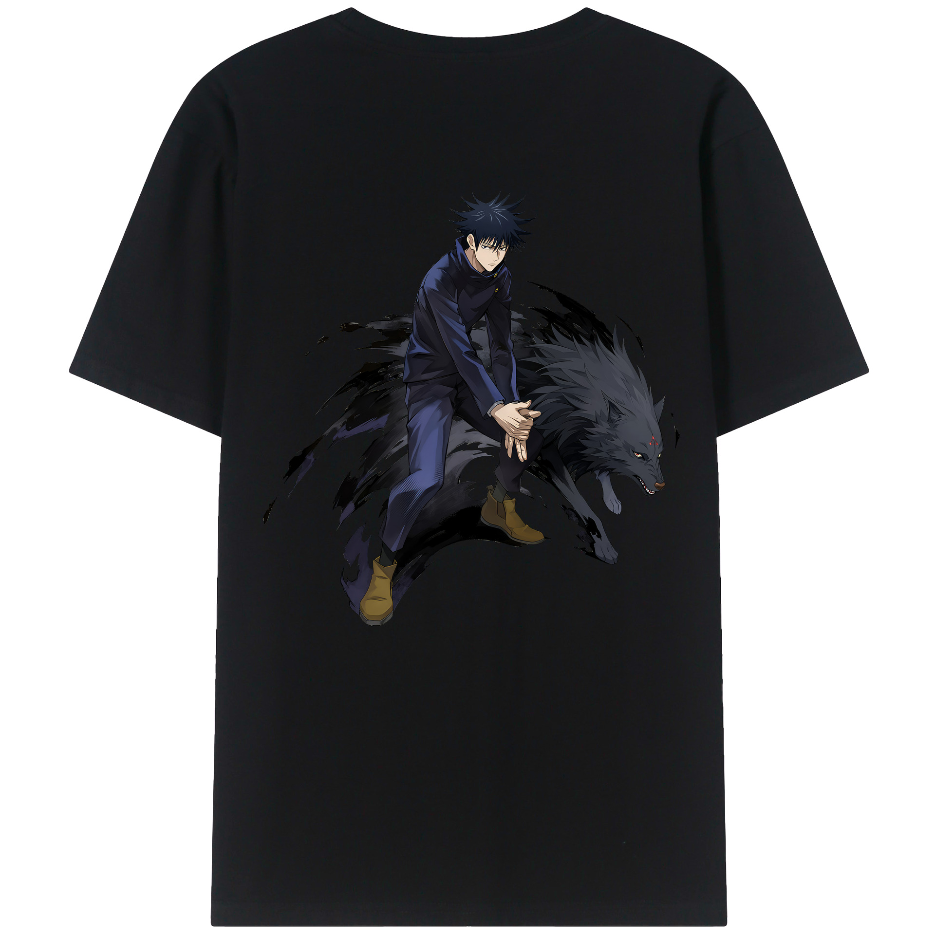 （画像用） 呪術廻戦 Jujutsu Kaisen 綿100％半袖Tシャツ（背面プリント）