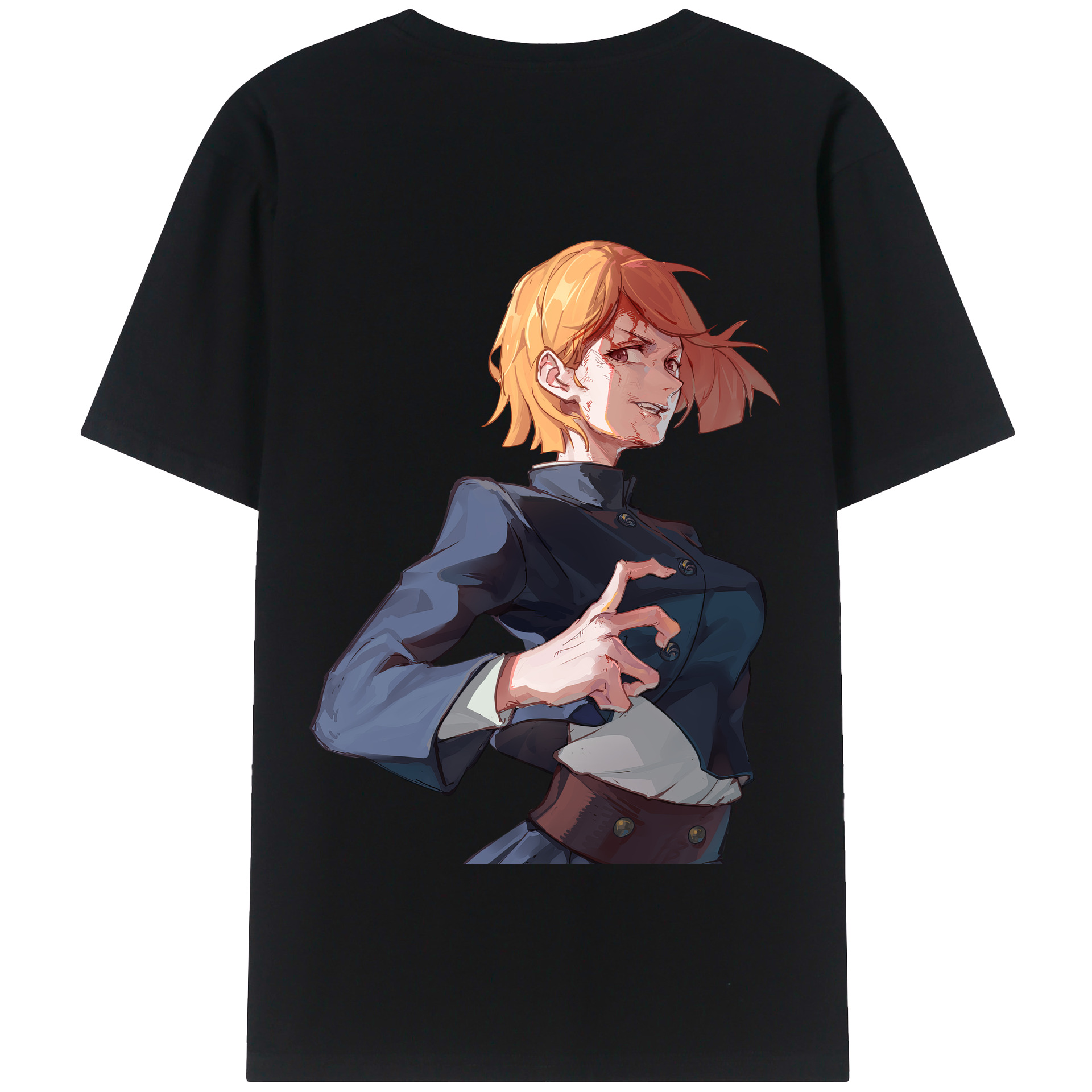 （画像用） 呪術廻戦 Jujutsu Kaisen 綿100％半袖Tシャツ（背面プリント）
