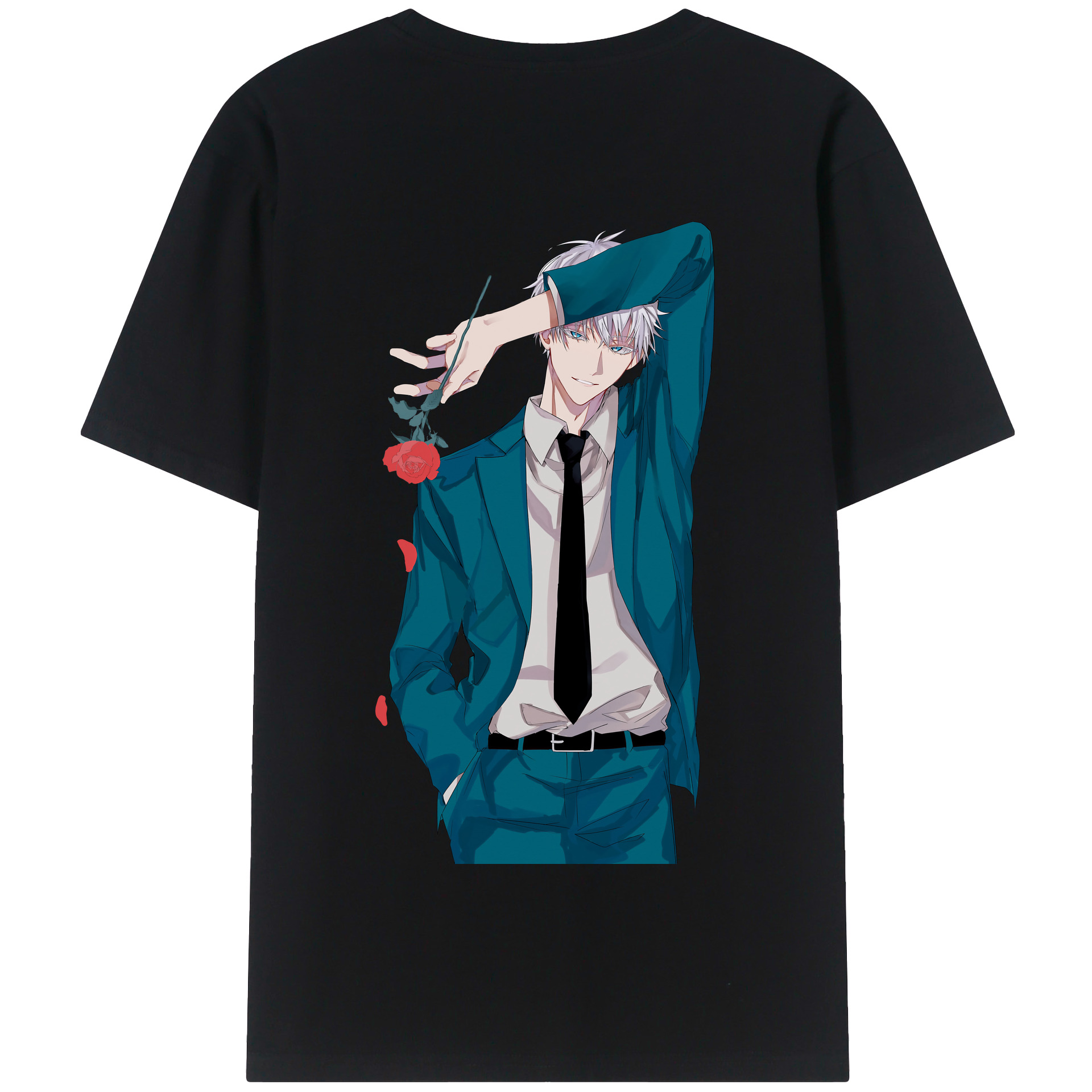 （画像用） 呪術廻戦 Jujutsu Kaisen 綿100％半袖Tシャツ（背面プリント）
