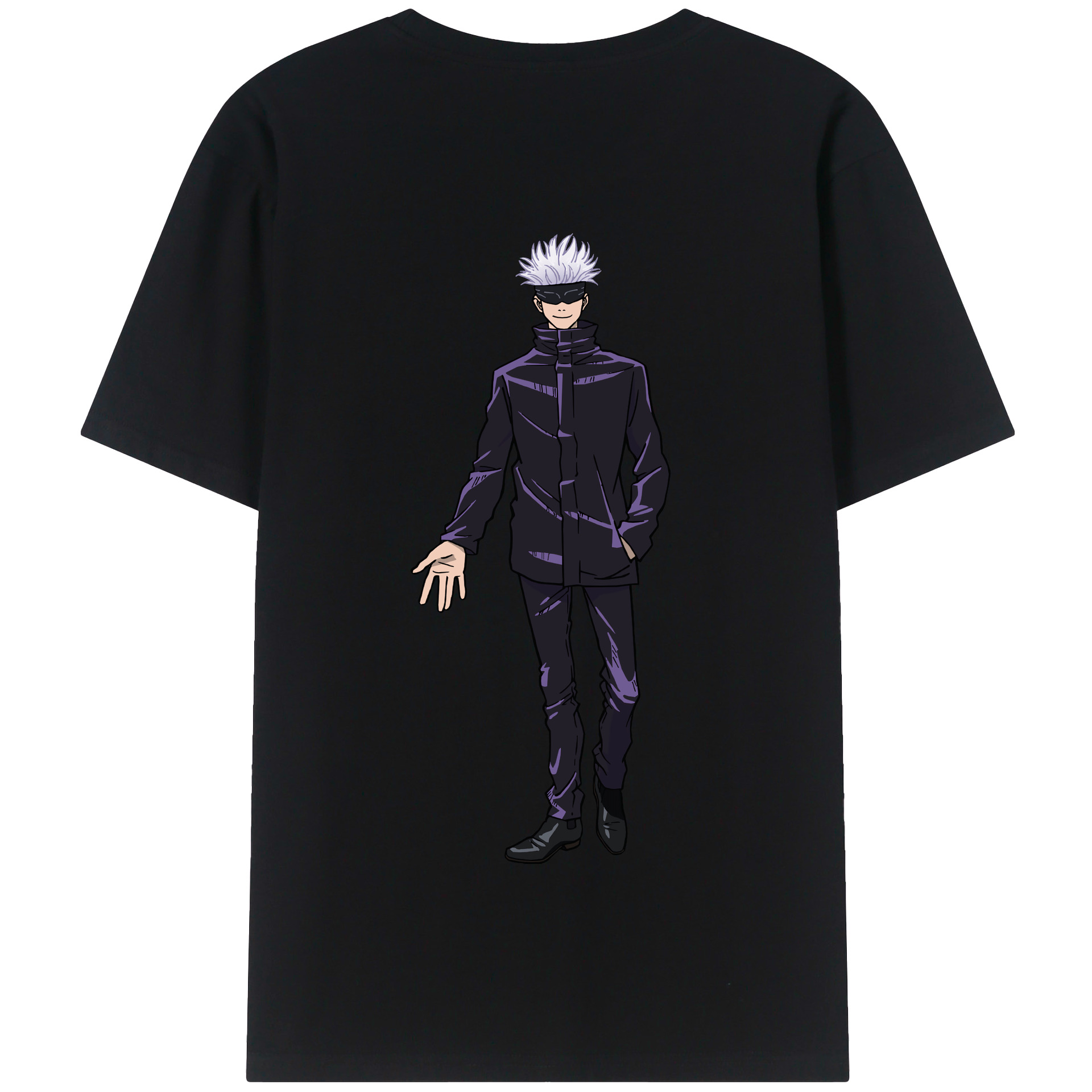 （画像用） 呪術廻戦 Jujutsu Kaisen 綿100％半袖Tシャツ（背面プリント）