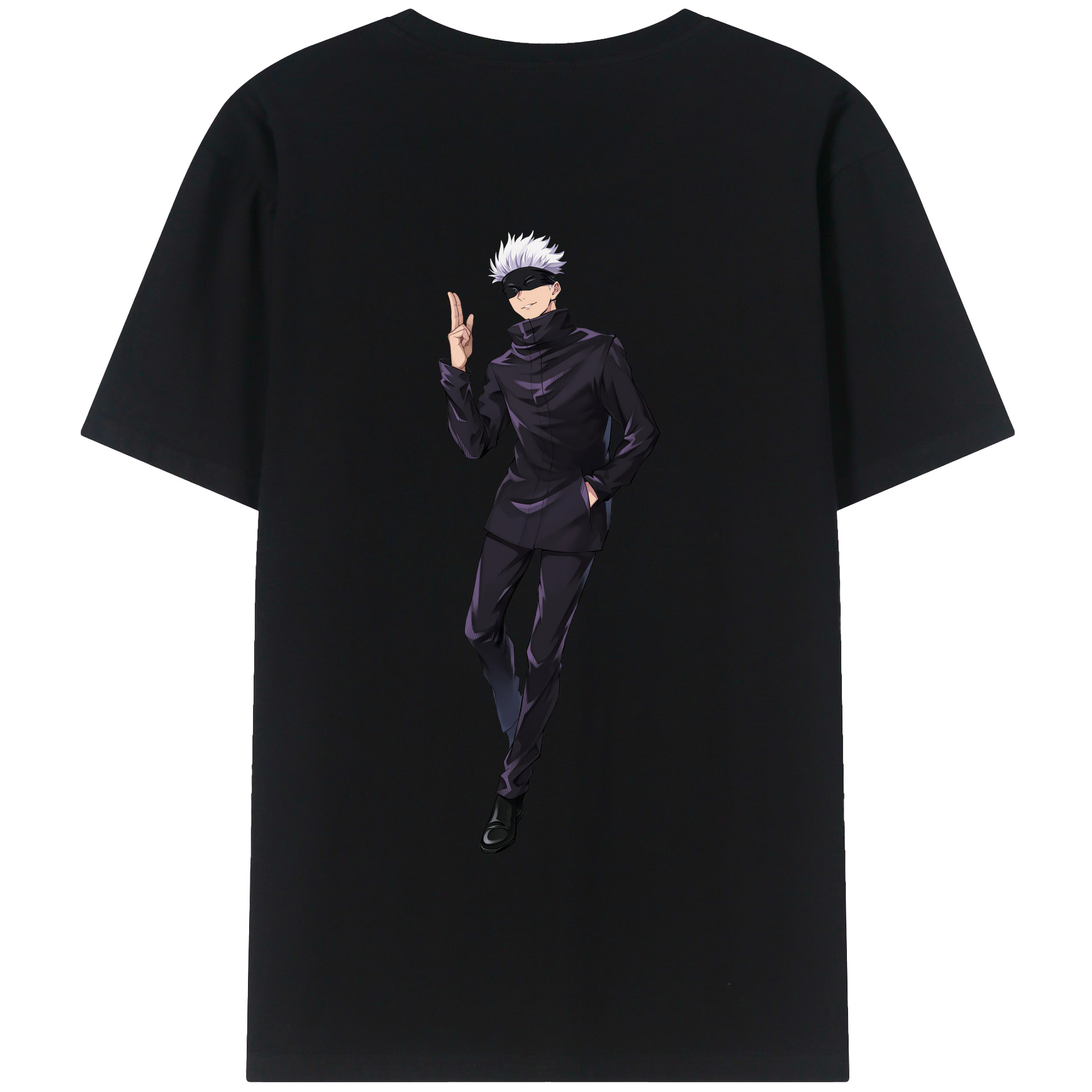 （画像用） 呪術廻戦 Jujutsu Kaisen 綿100％半袖Tシャツ（背面プリント）