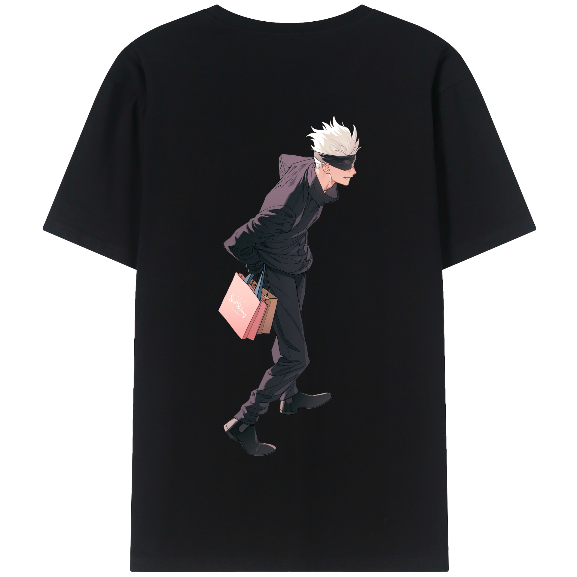 （画像用） 呪術廻戦 Jujutsu Kaisen 綿100％半袖Tシャツ（背面プリント）
