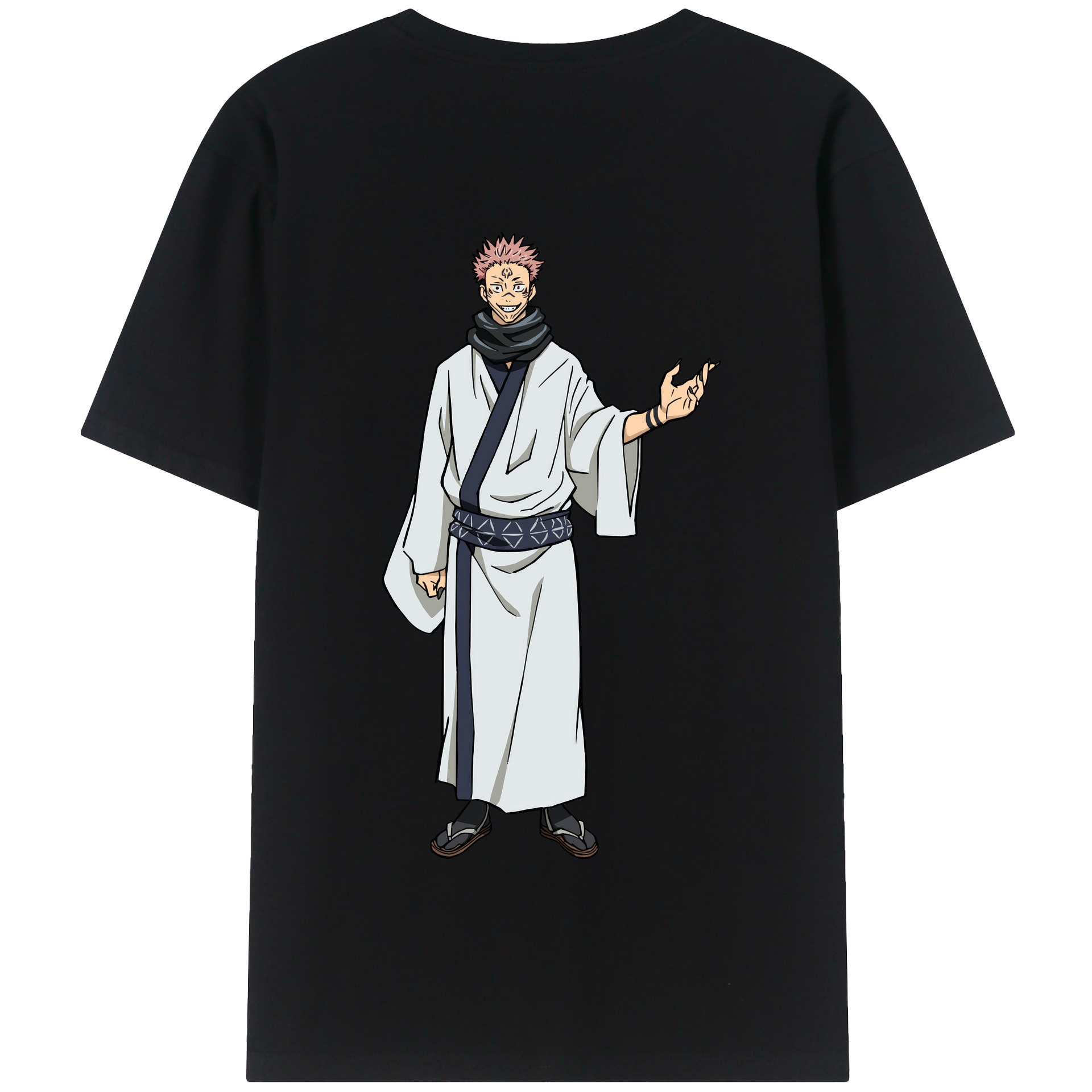 （画像用） 呪術廻戦 Jujutsu Kaisen 綿100％半袖Tシャツ（背面プリント）