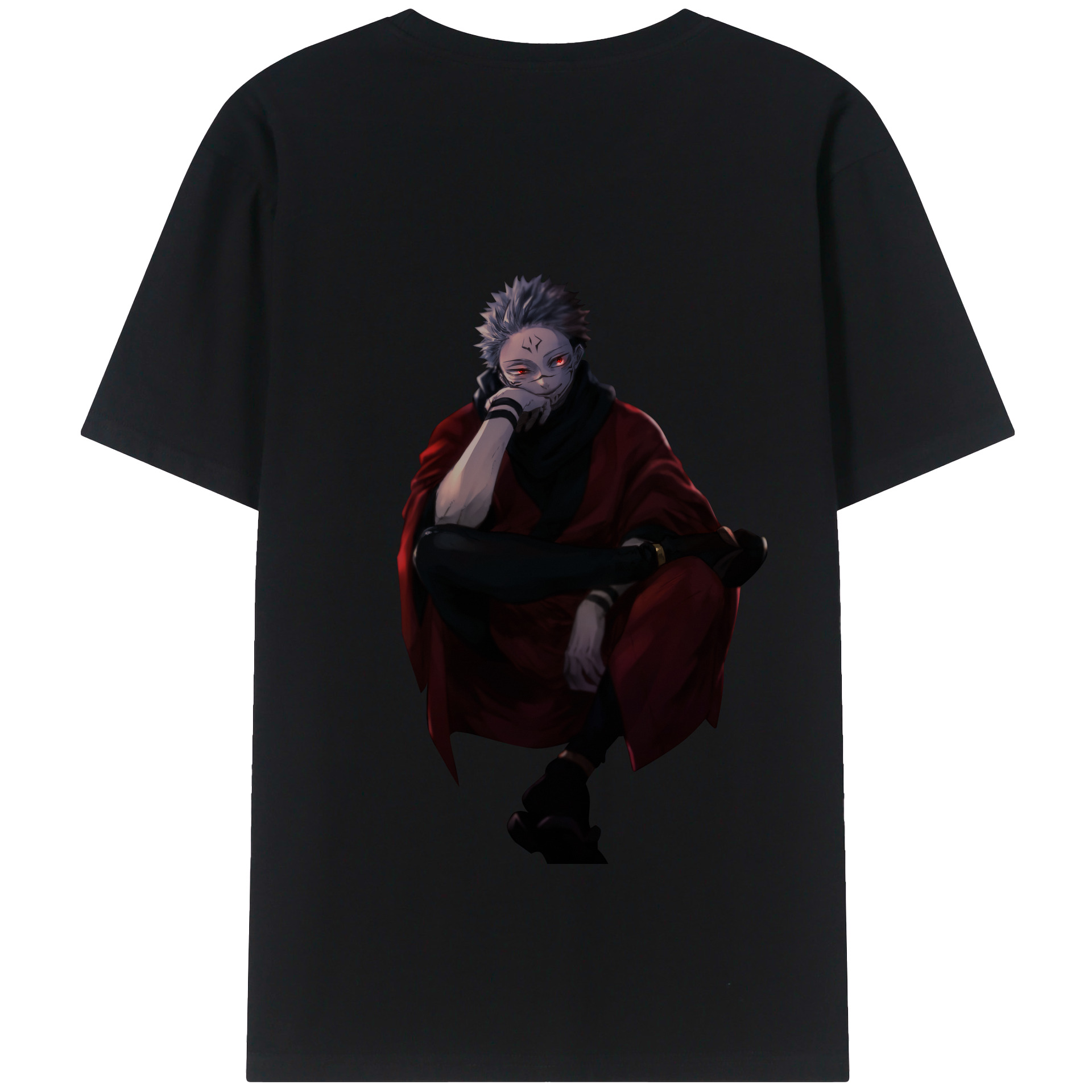 （画像用） 呪術廻戦 Jujutsu Kaisen 綿100％半袖Tシャツ（背面プリント）