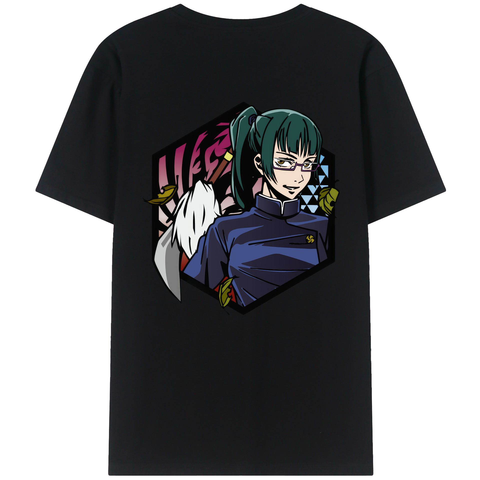 （画像用） 呪術廻戦 Jujutsu Kaisen 綿100％半袖Tシャツ（背面プリント）