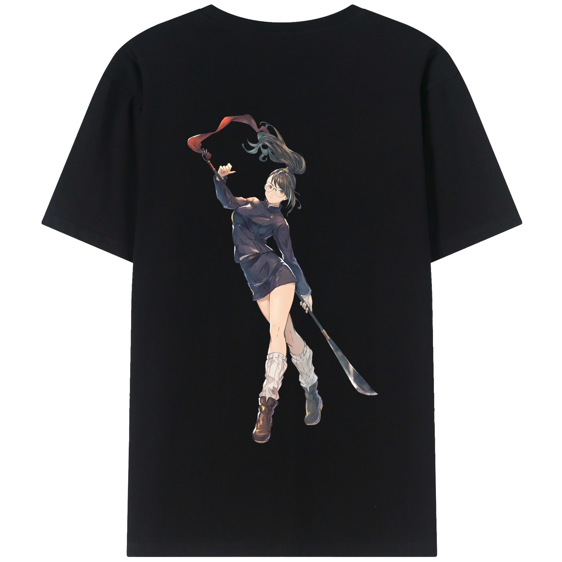 （画像用） 呪術廻戦 Jujutsu Kaisen 綿100％半袖Tシャツ（背面プリント）