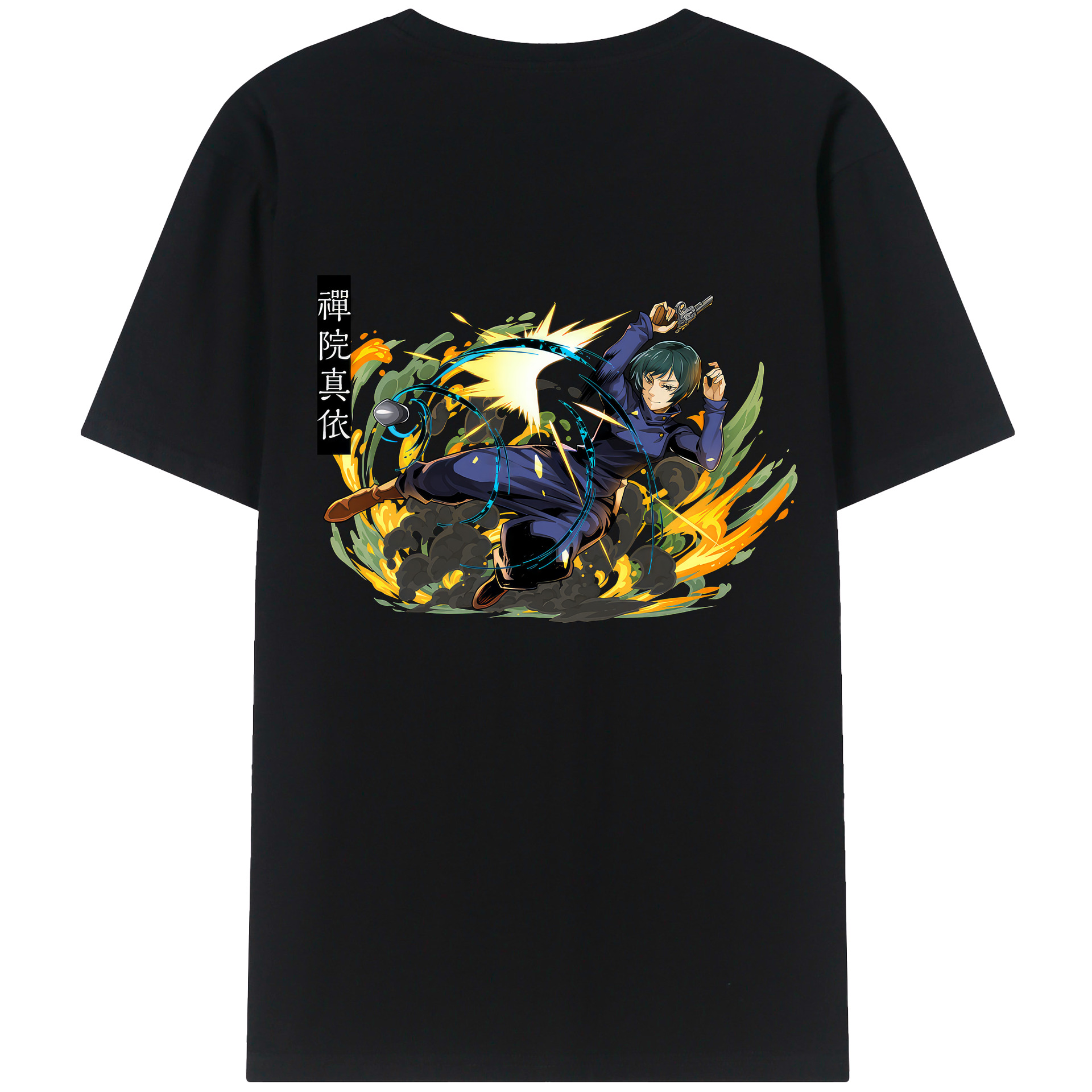 （画像用） 呪術廻戦 Jujutsu Kaisen 綿100％半袖Tシャツ（背面プリント）