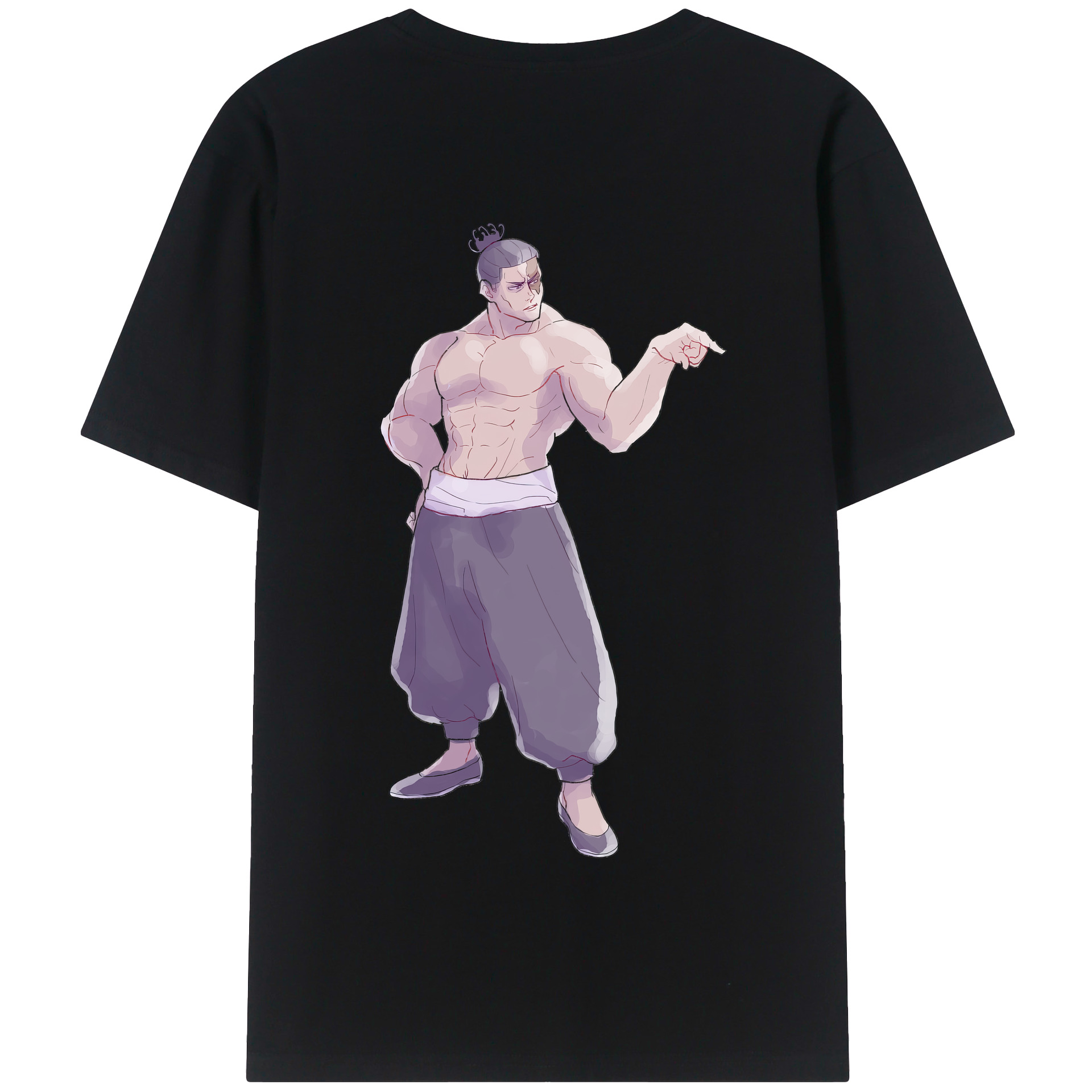 （画像用） 呪術廻戦 Jujutsu Kaisen 綿100％半袖Tシャツ（背面プリント）