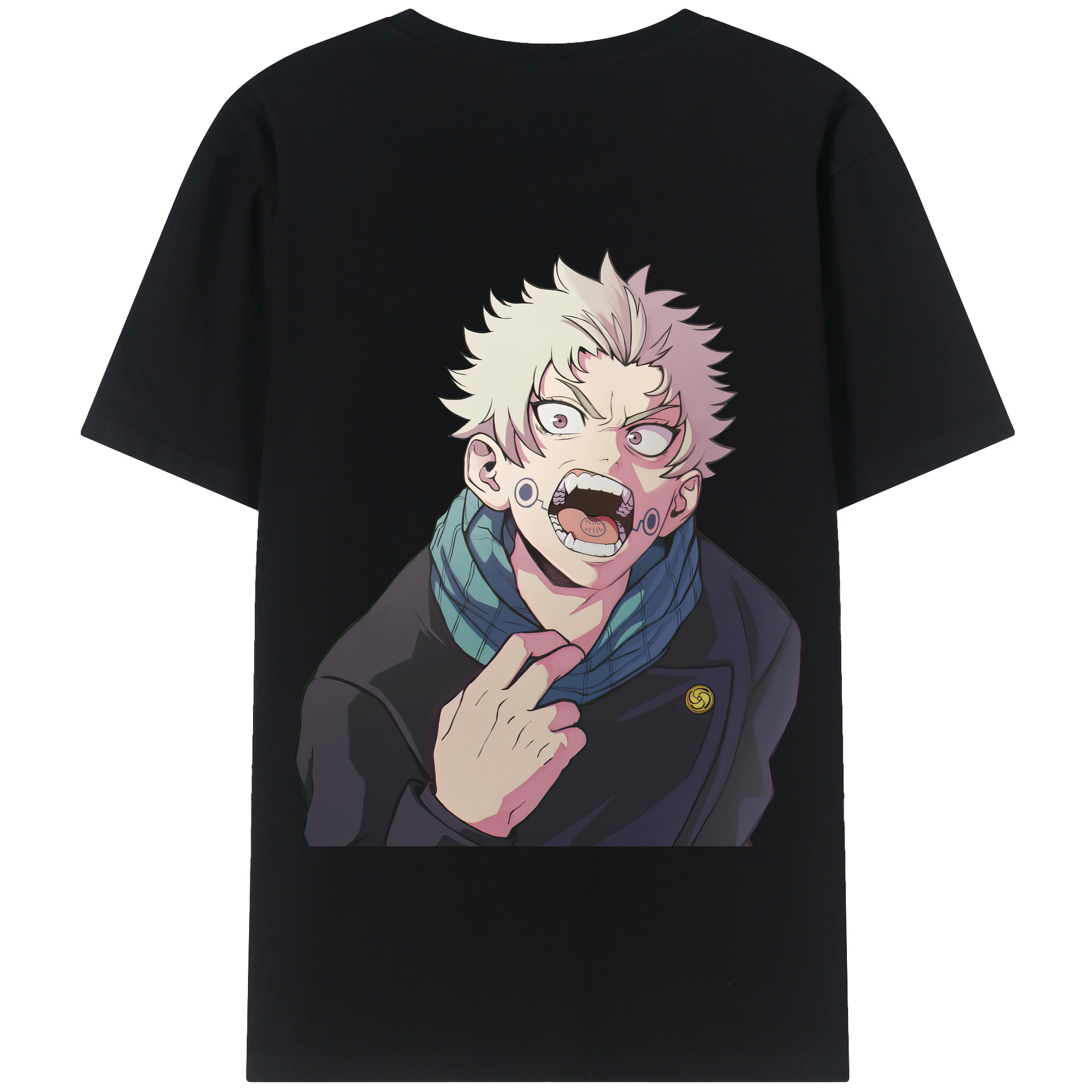 （画像用） 呪術廻戦 Jujutsu Kaisen 綿100％半袖Tシャツ（背面プリント）