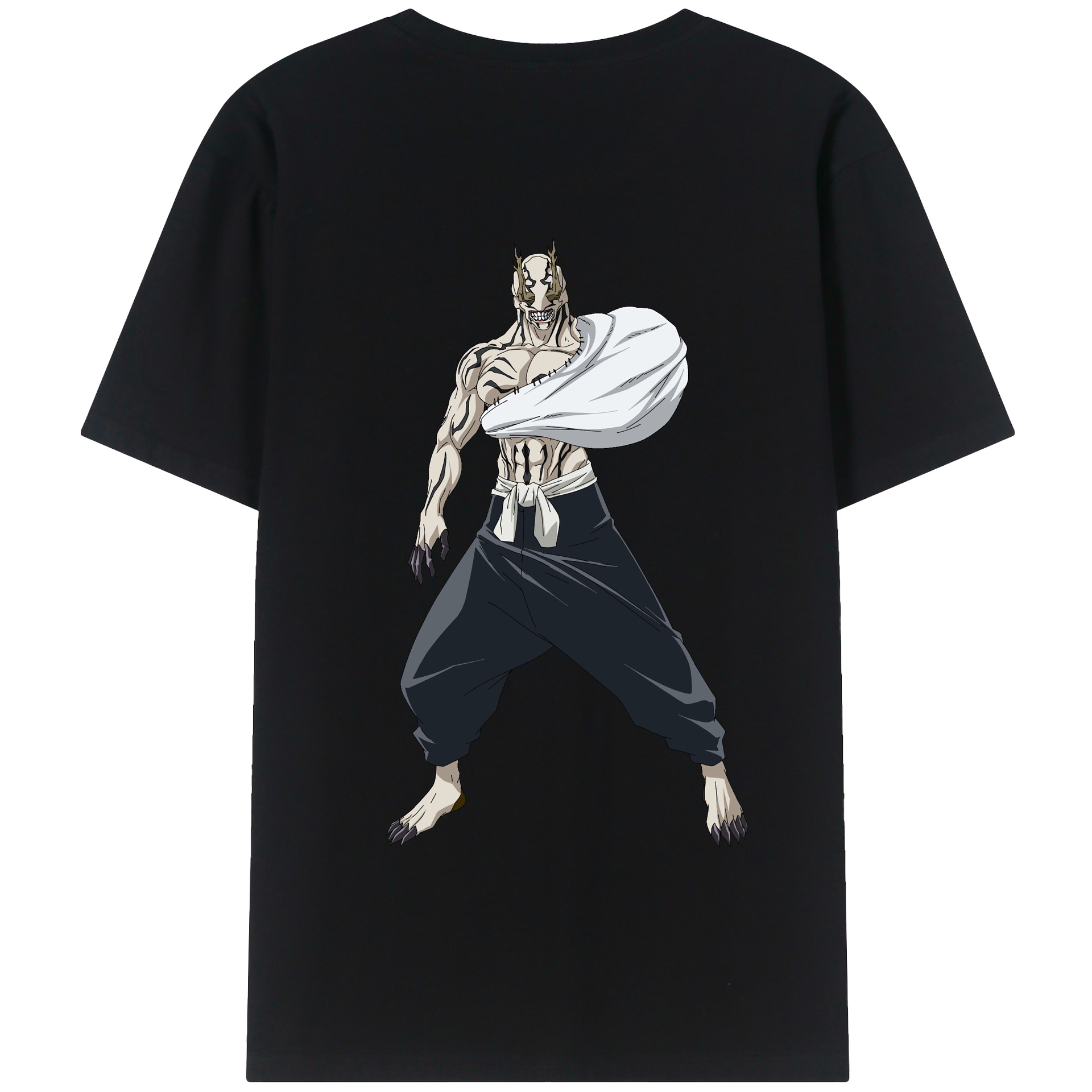 （画像用） 呪術廻戦 Jujutsu Kaisen 綿100％半袖Tシャツ（背面プリント）