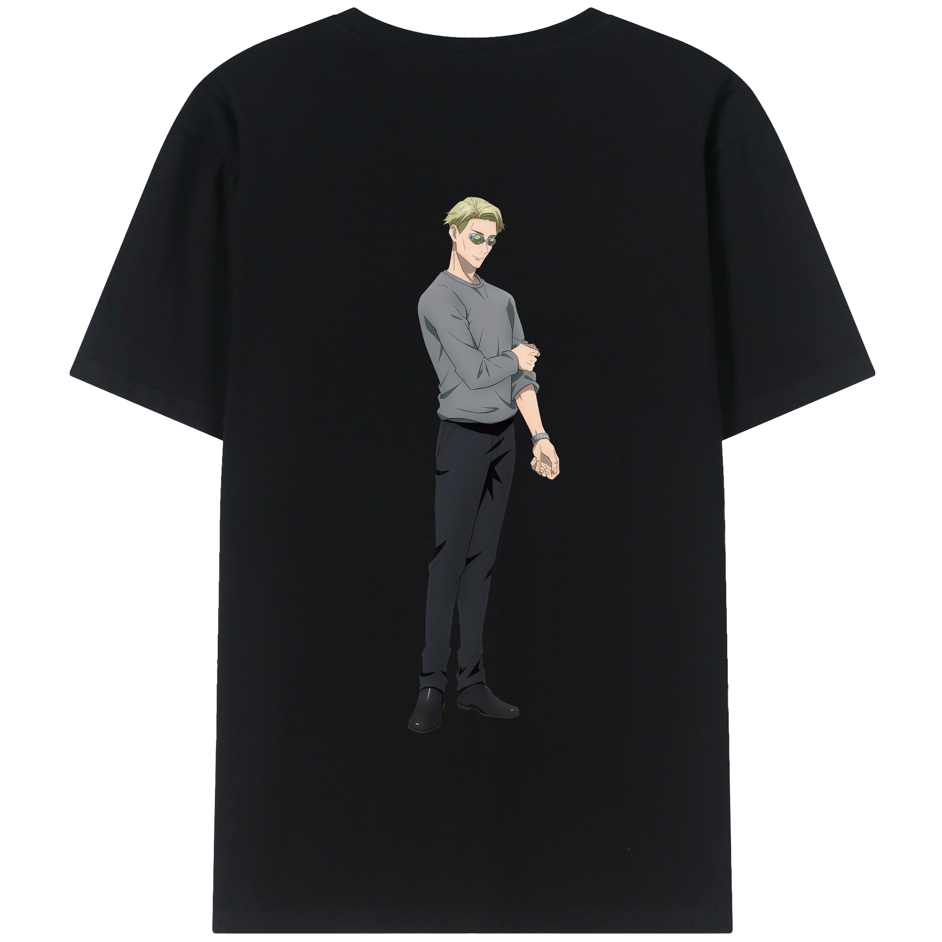 （画像用） 呪術廻戦 Jujutsu Kaisen 綿100％半袖Tシャツ（背面プリント）